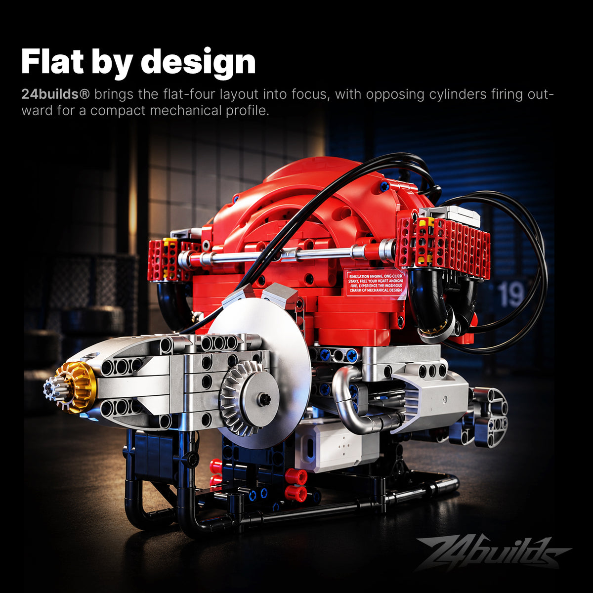 Classic Flat-Four Engine