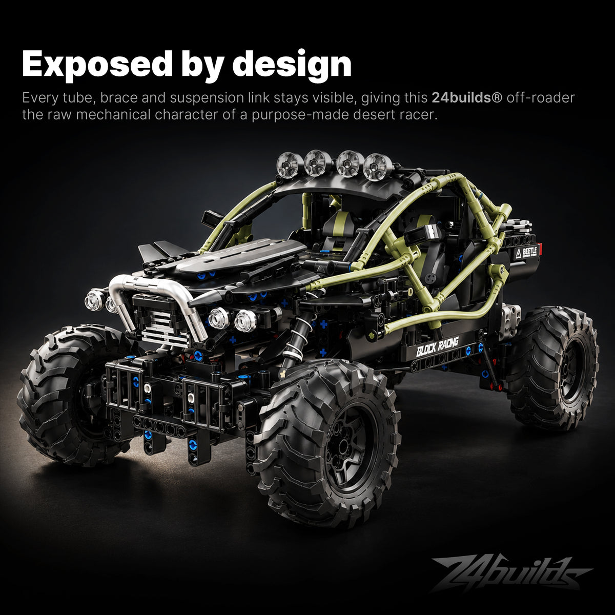 Remote Controlled Tubular Off-Road Buggy