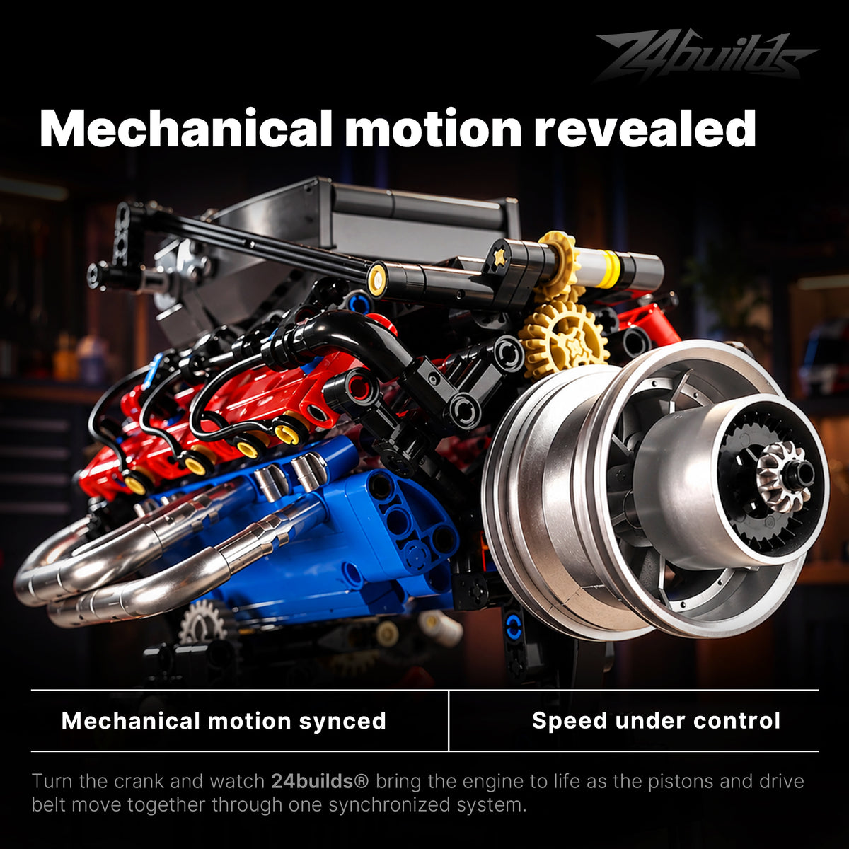 American Supercharged V8 Engine