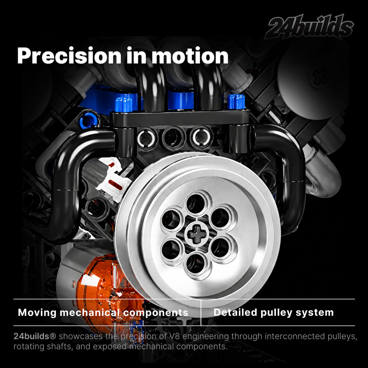 Motorised V8 Engine