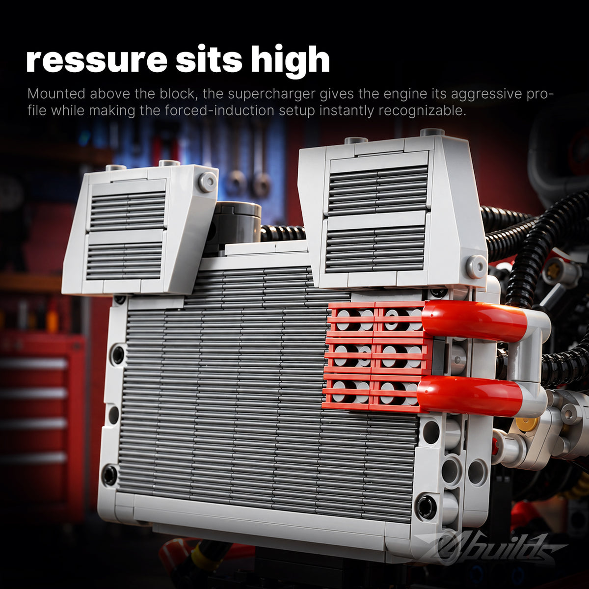 American Supercharged V8 Engine