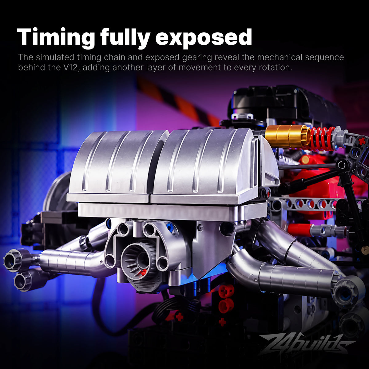 Italian V12 Grand Tourer Engine
