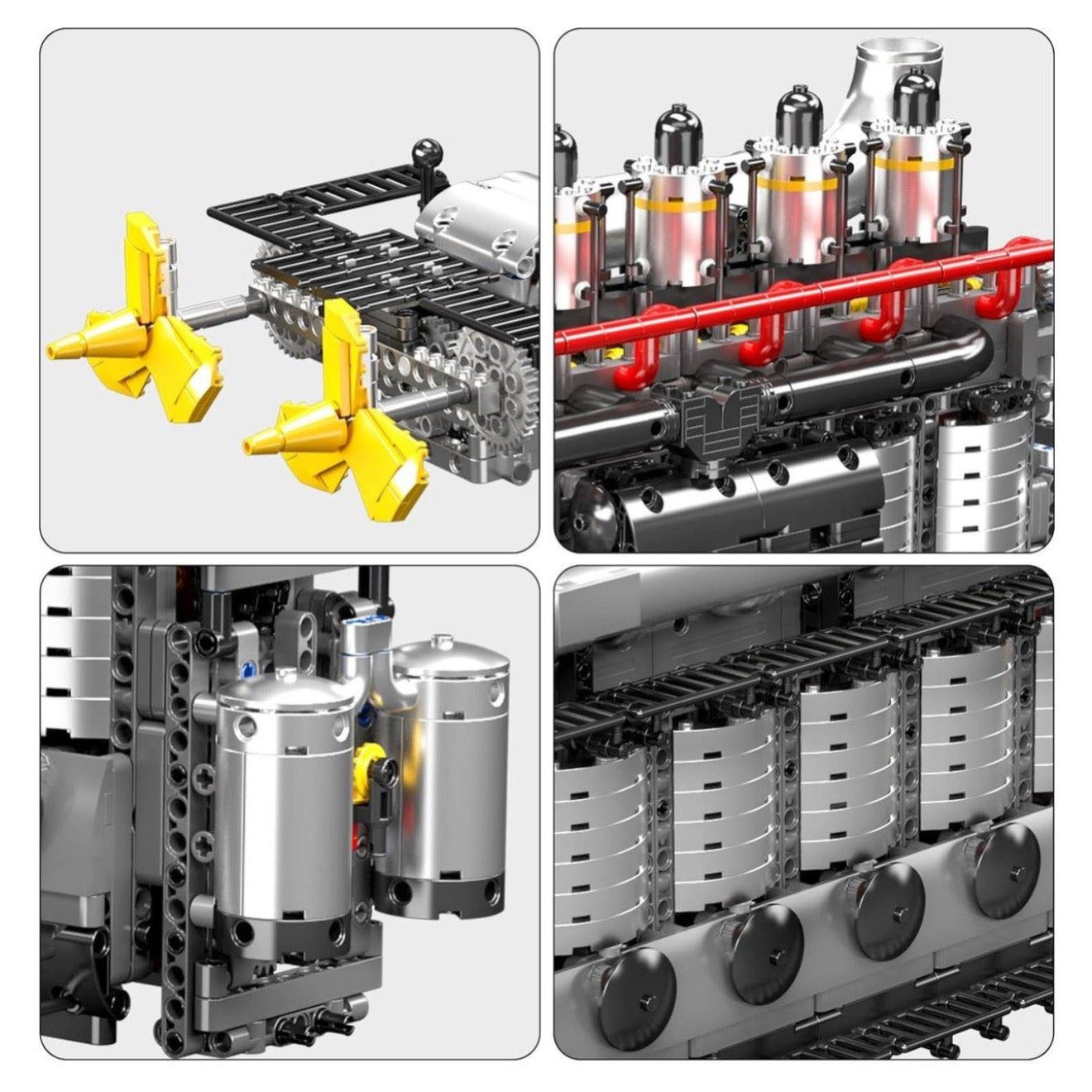 Dual Propeller Maritime Diesel Engine | 3222pcs