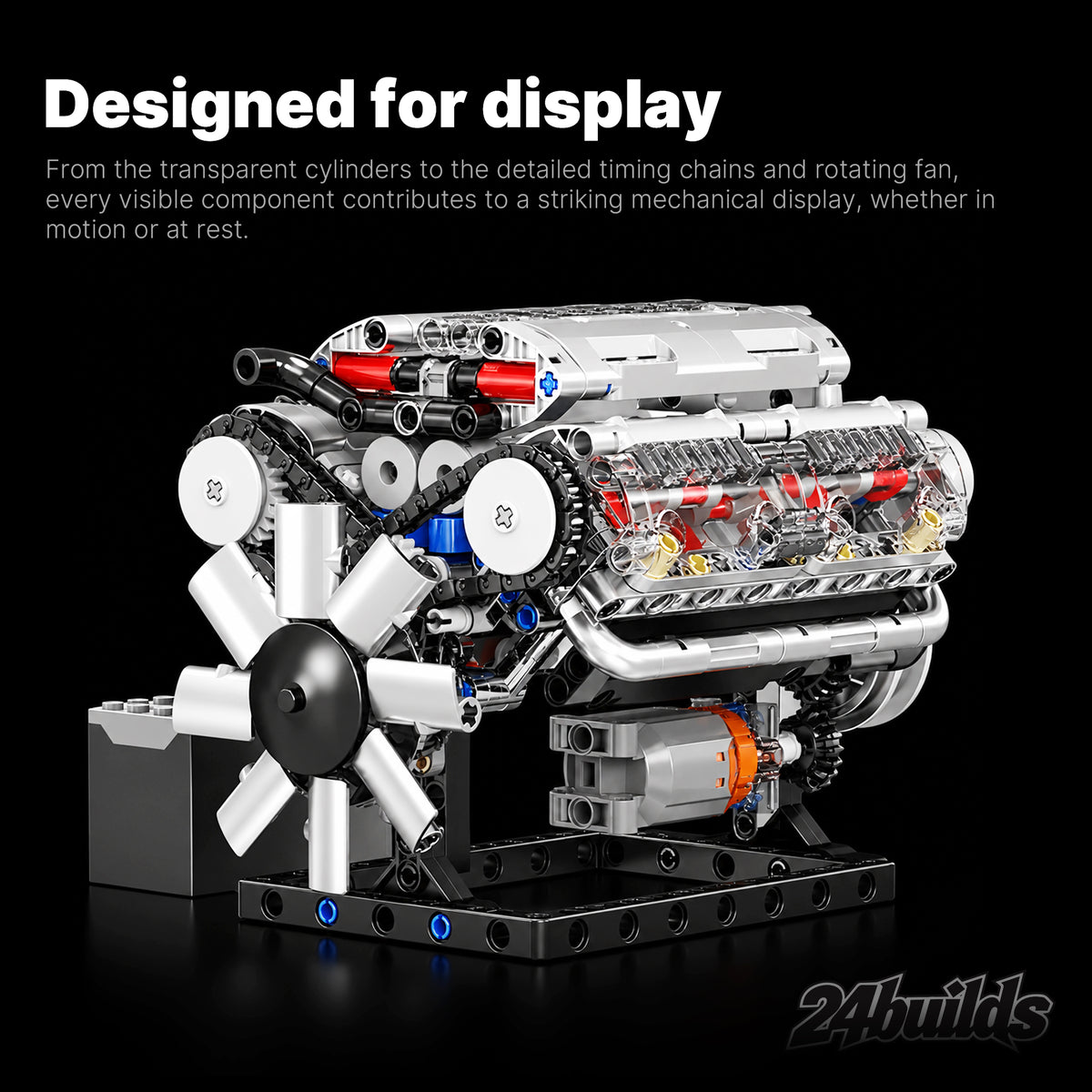 Motorised V8 Engine