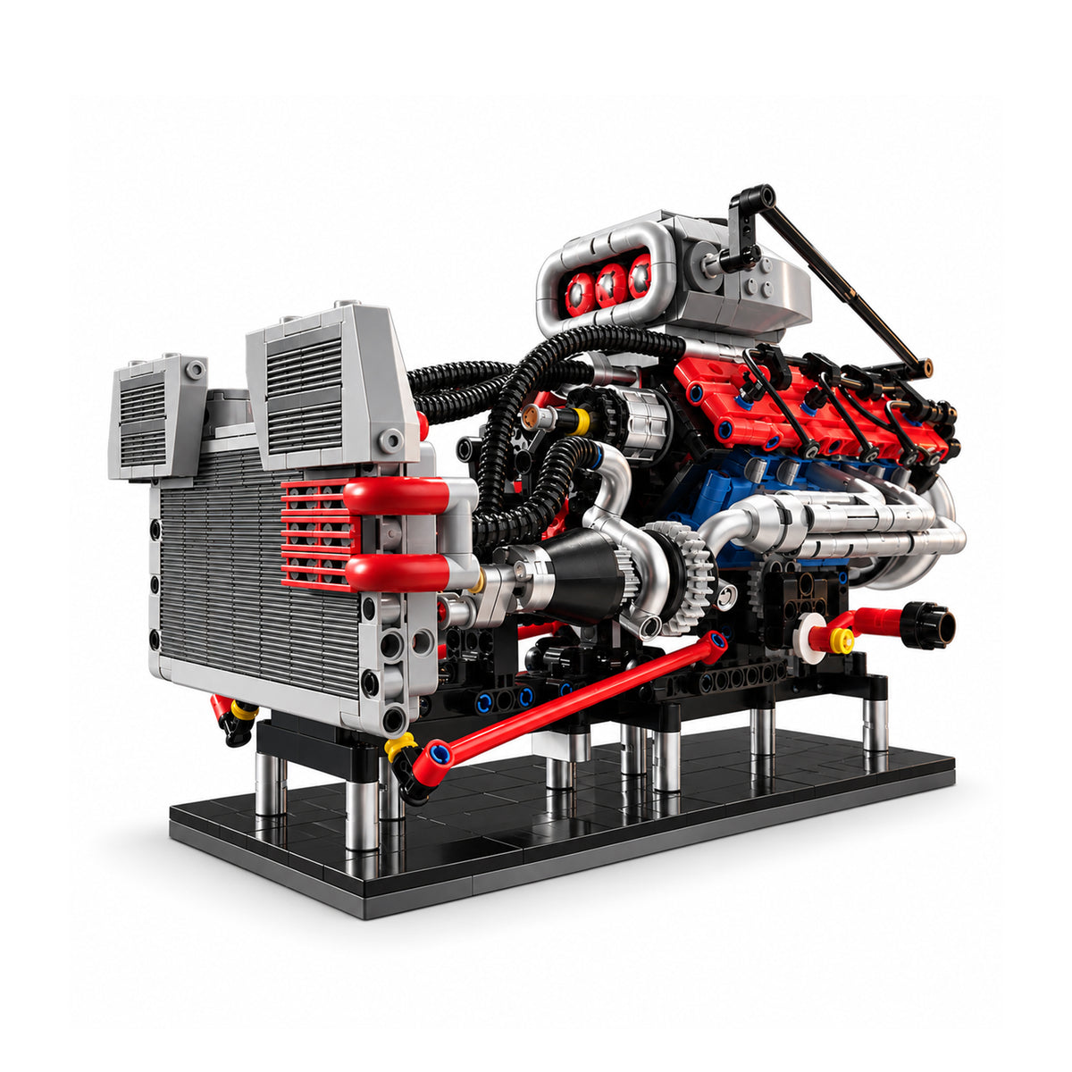 American Supercharged V8 Engine