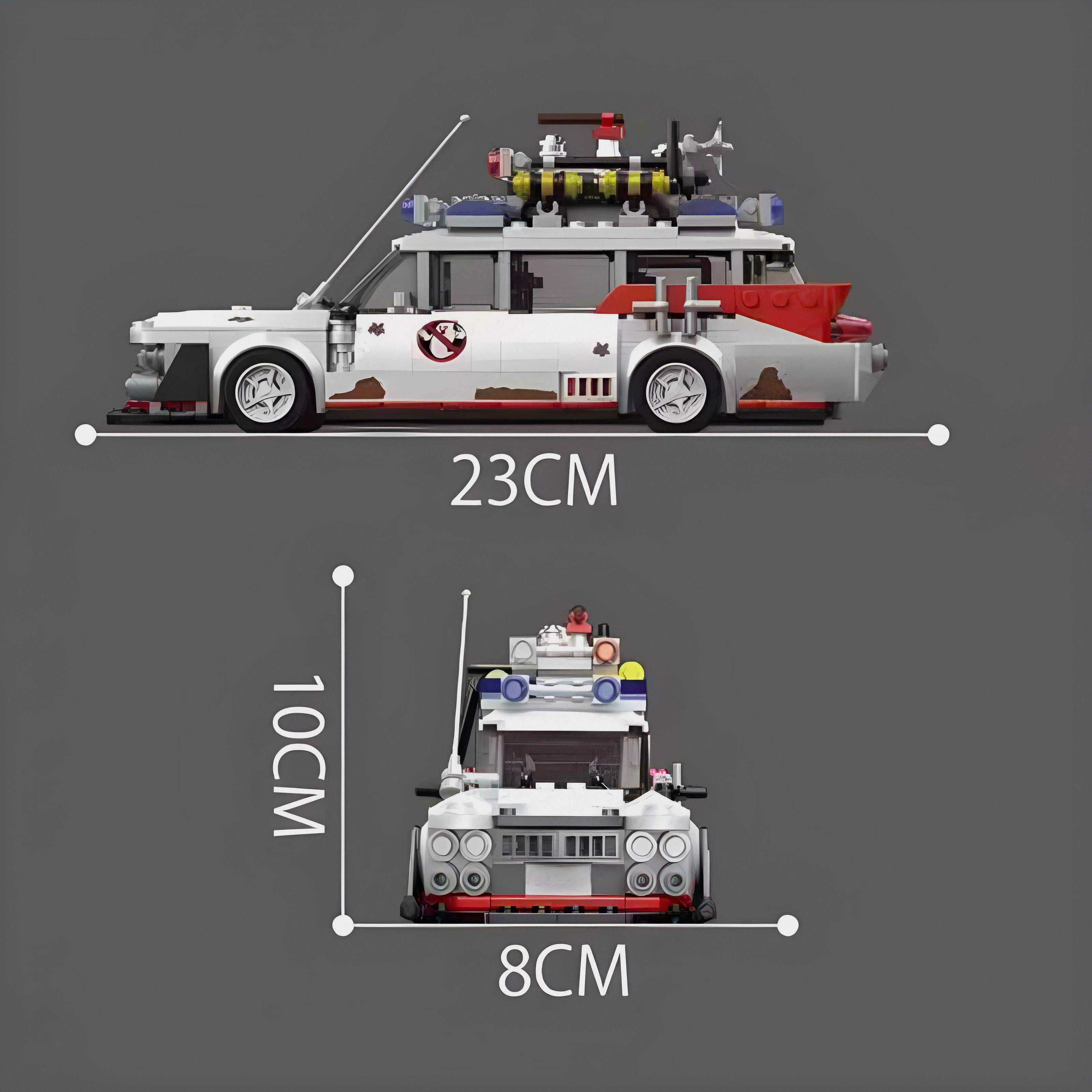 GHOSTBUSTERS ECTO-1 | 635PCS