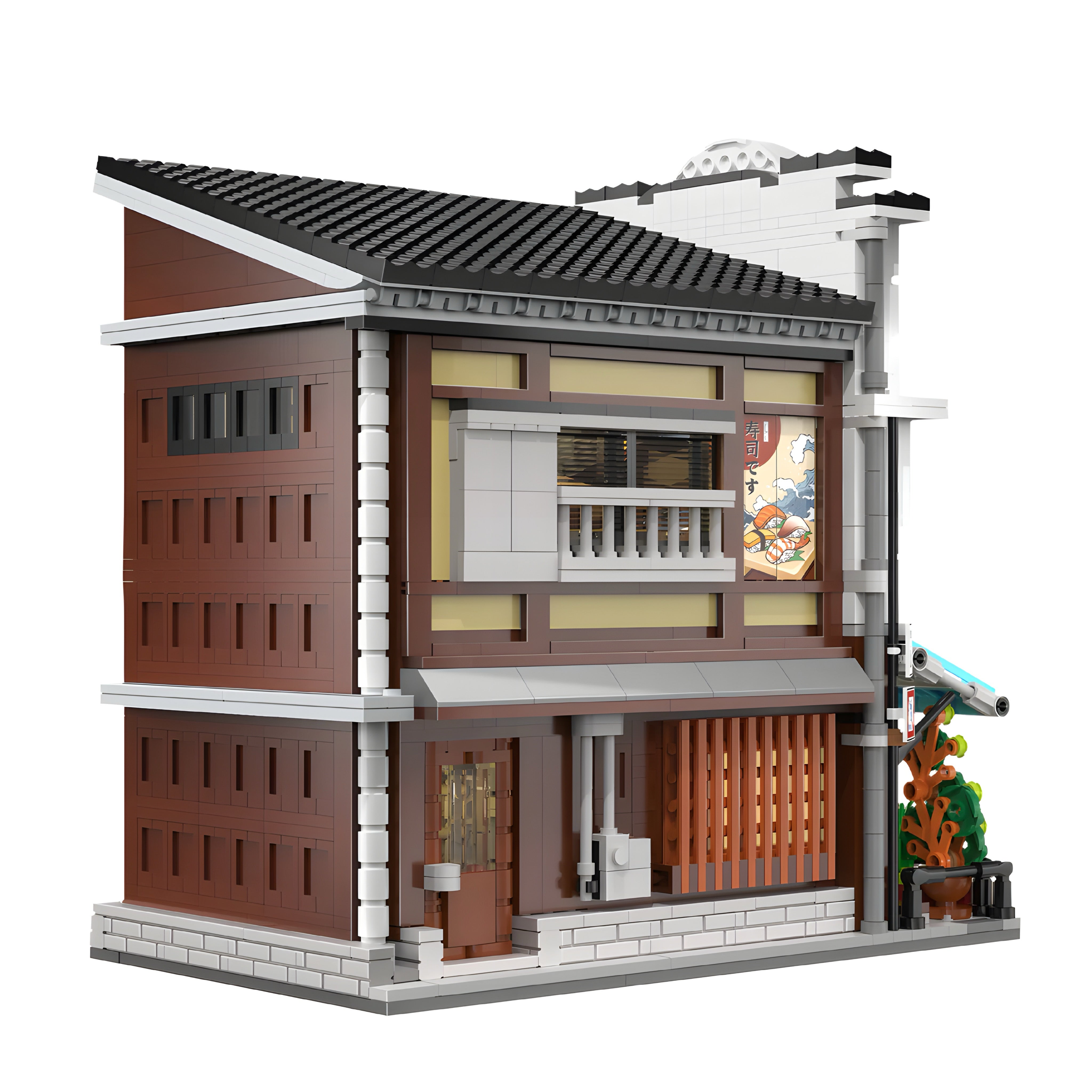 JAPANESE SUSHI SHOP | 1664PCS