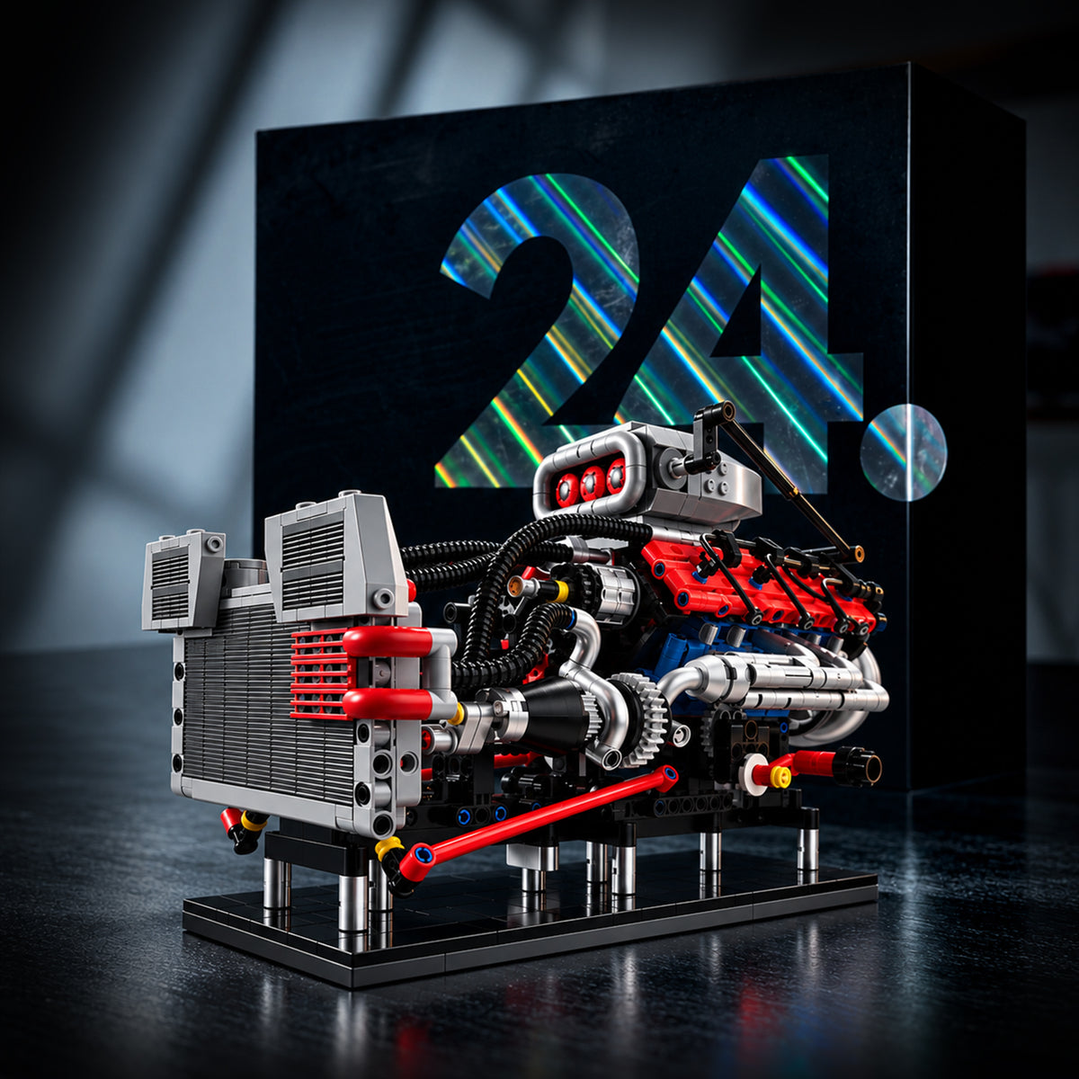 American Supercharged V8 Engine