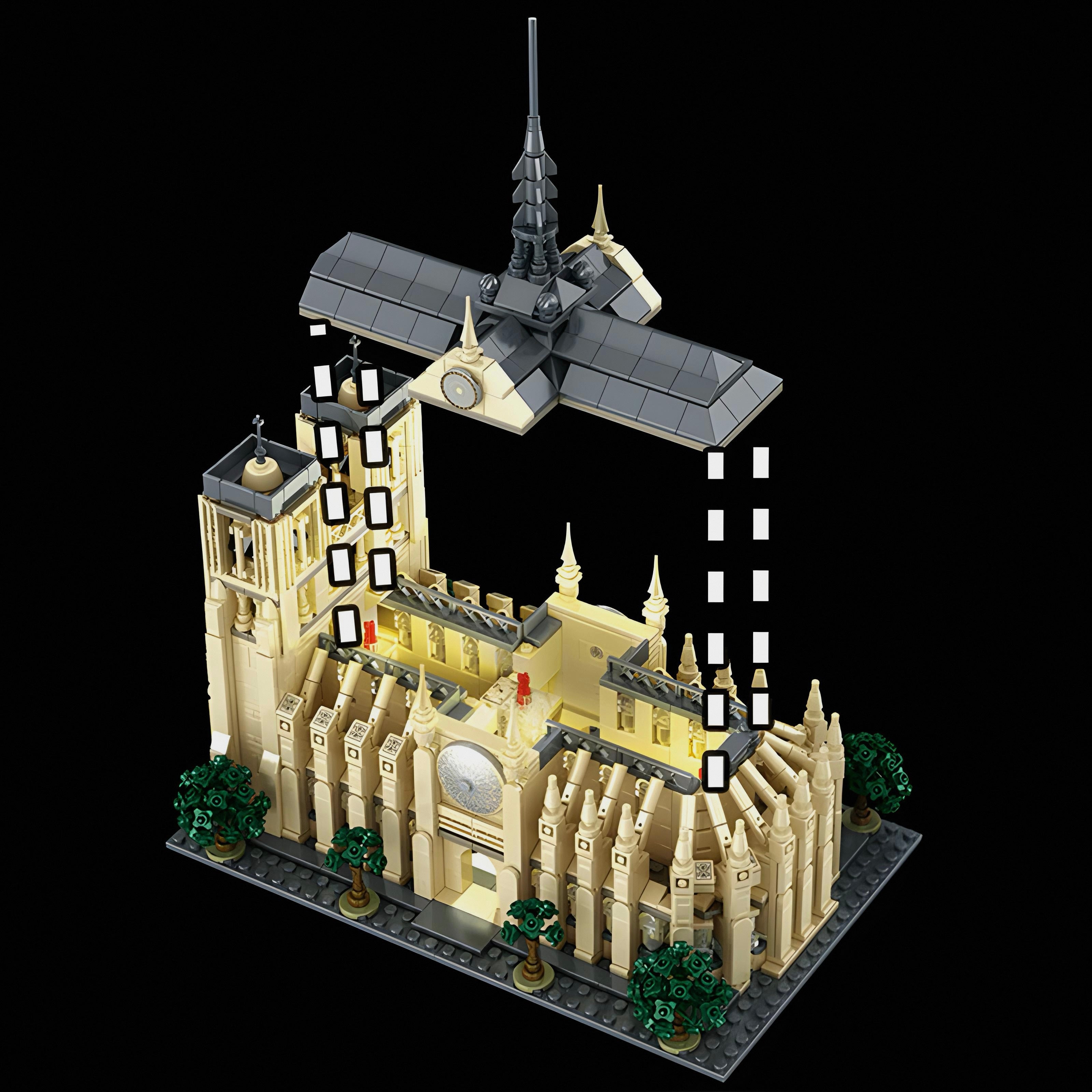 NOTRE DAME CATHEDRAL | 1758PCS