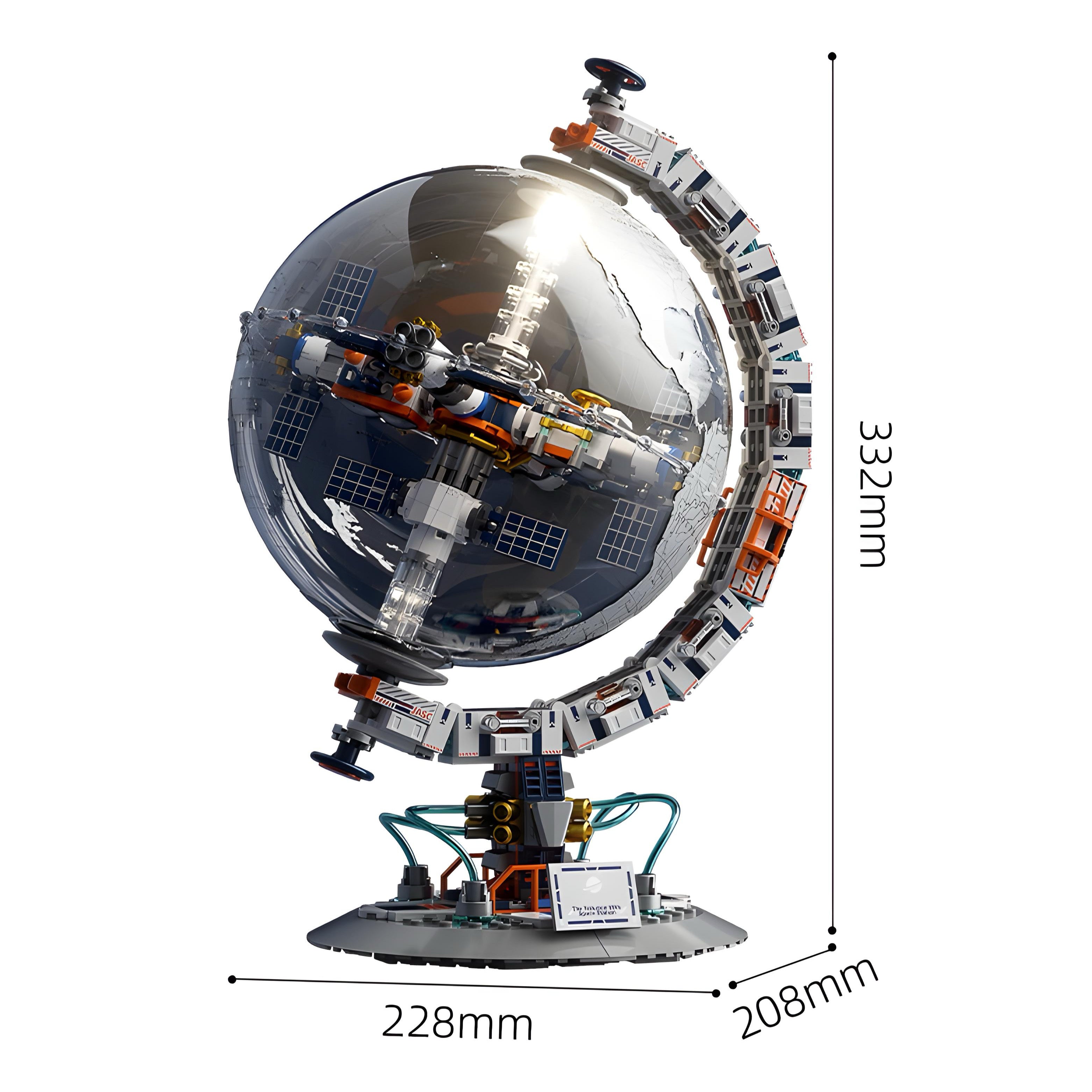 EARTH GLOBE | 658PCS