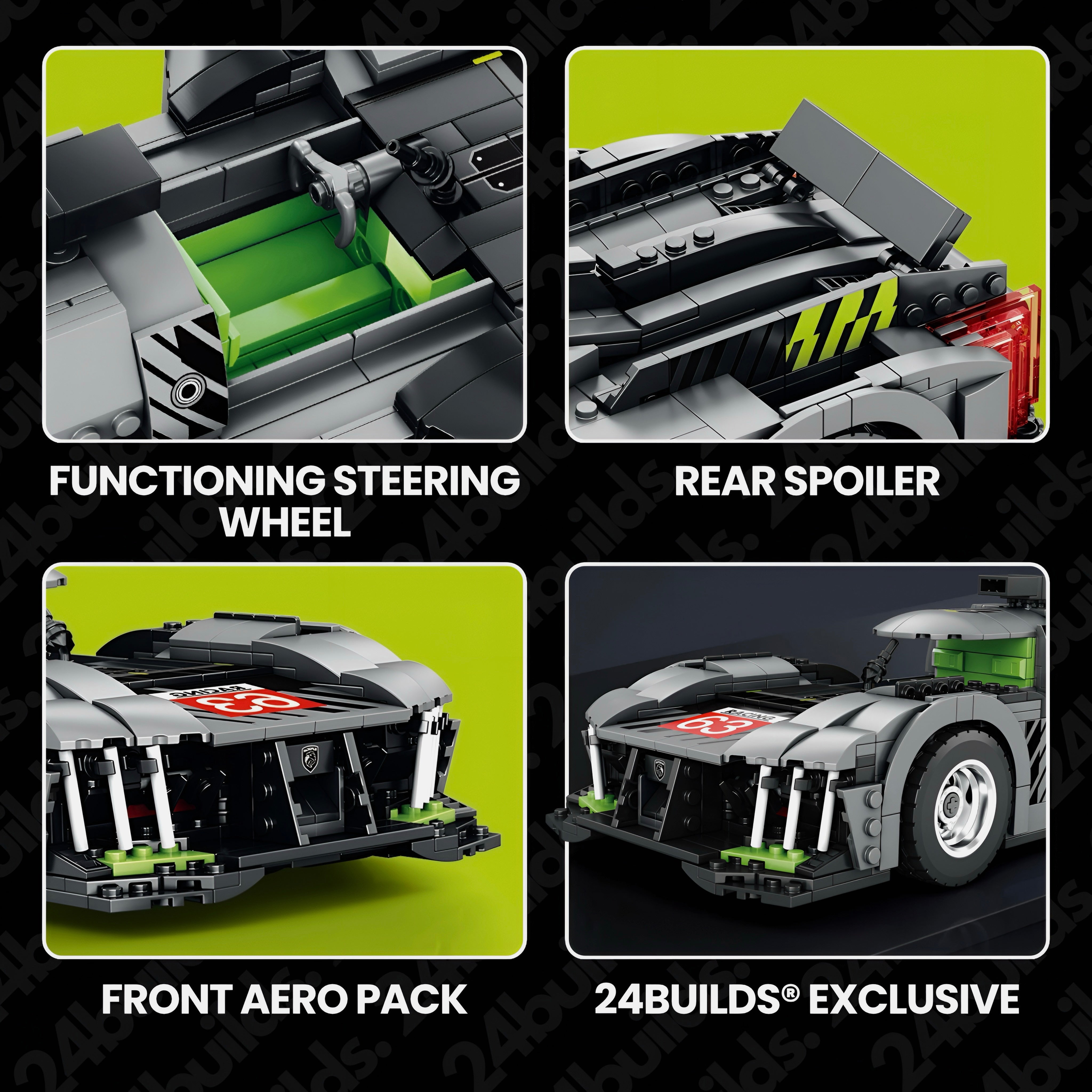 French Endurance Hypercar | 1340pcs