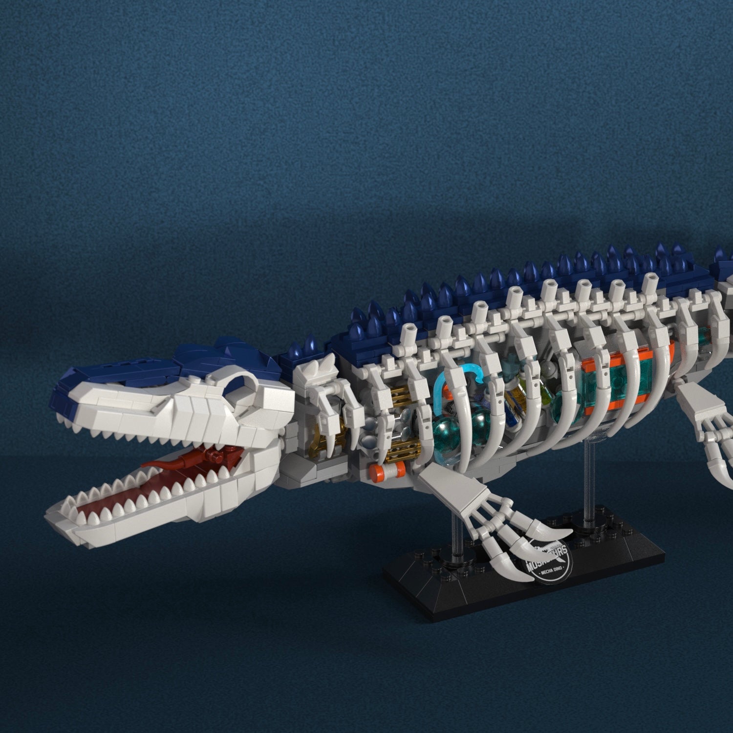 Cyber Mosasaurus | 1028pcs