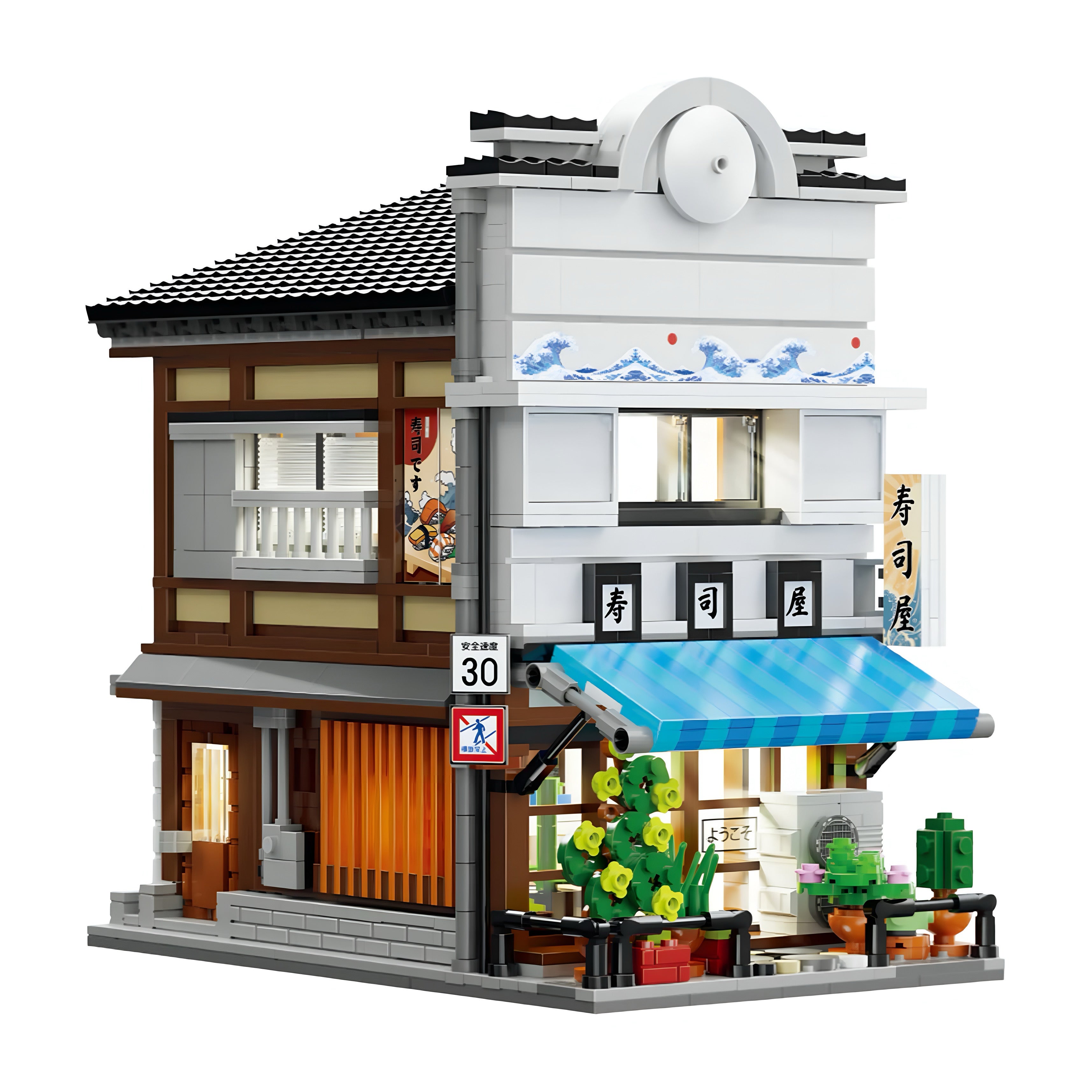 JAPANESE SUSHI SHOP | 1664PCS