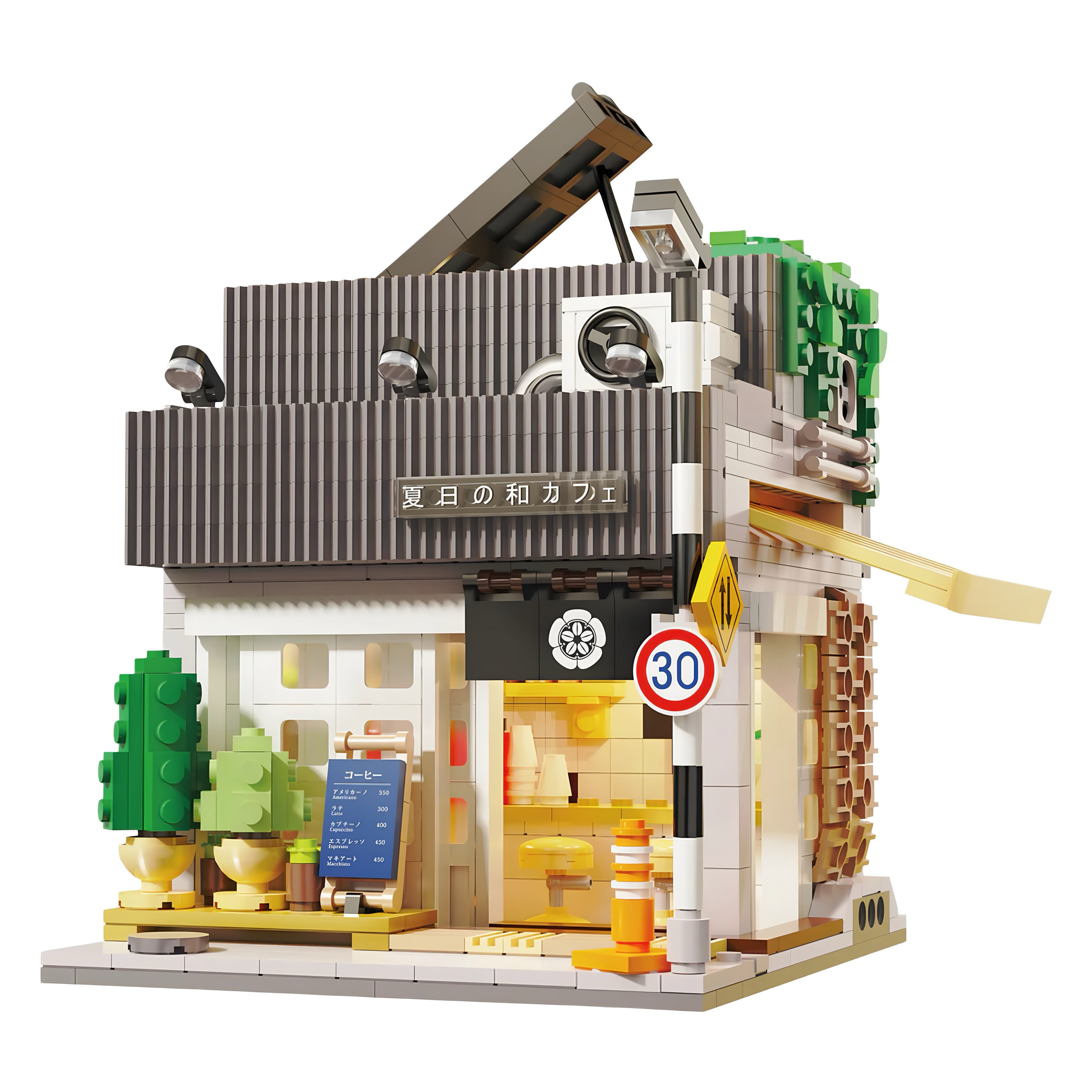 JAPANESE SUMMER COFFEE HOUSE | 1118PCS