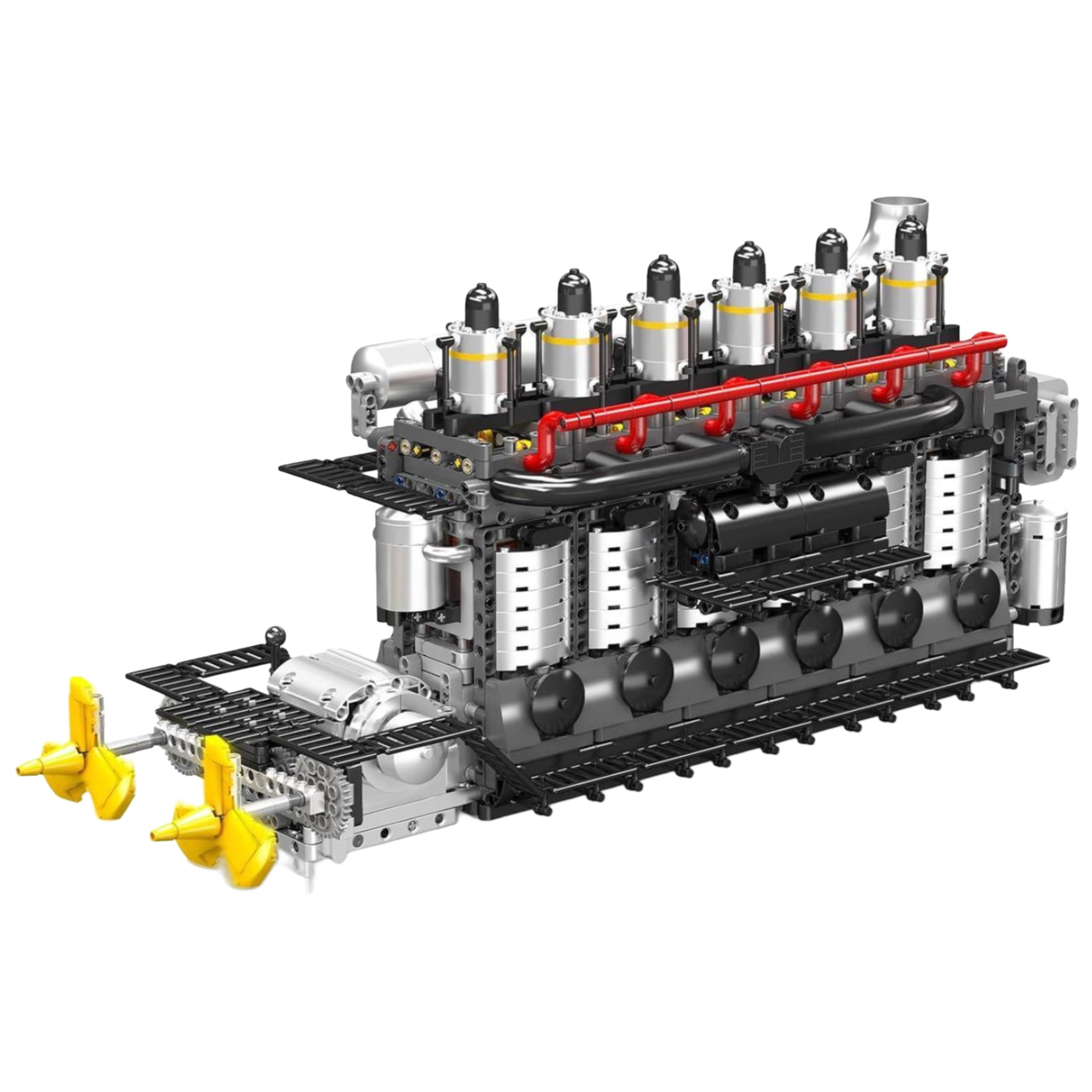 Dual Propeller Maritime Diesel Engine | 3222pcs
