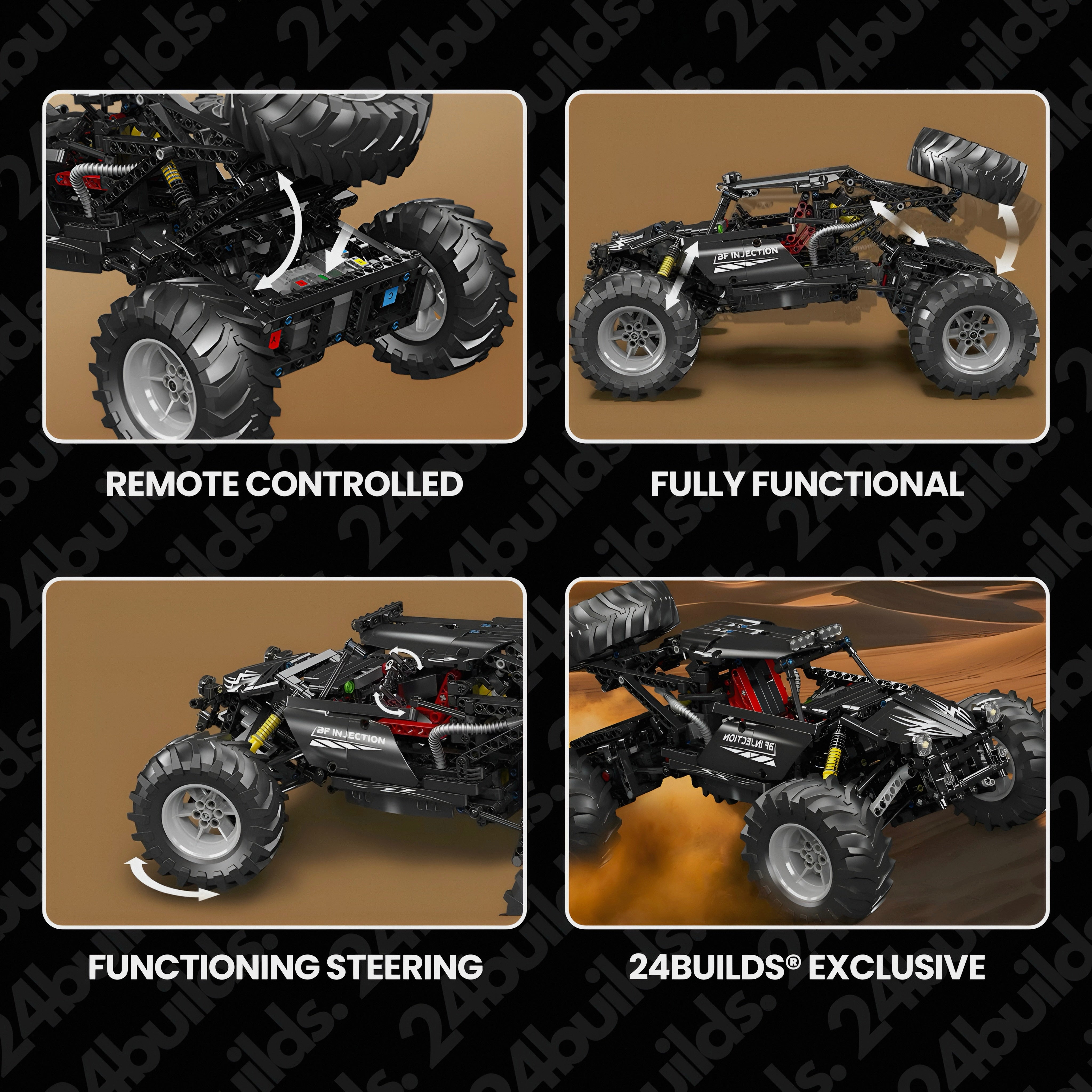 REMOTE CONTROLLED OFF ROAD BUGGY | 1018PCS