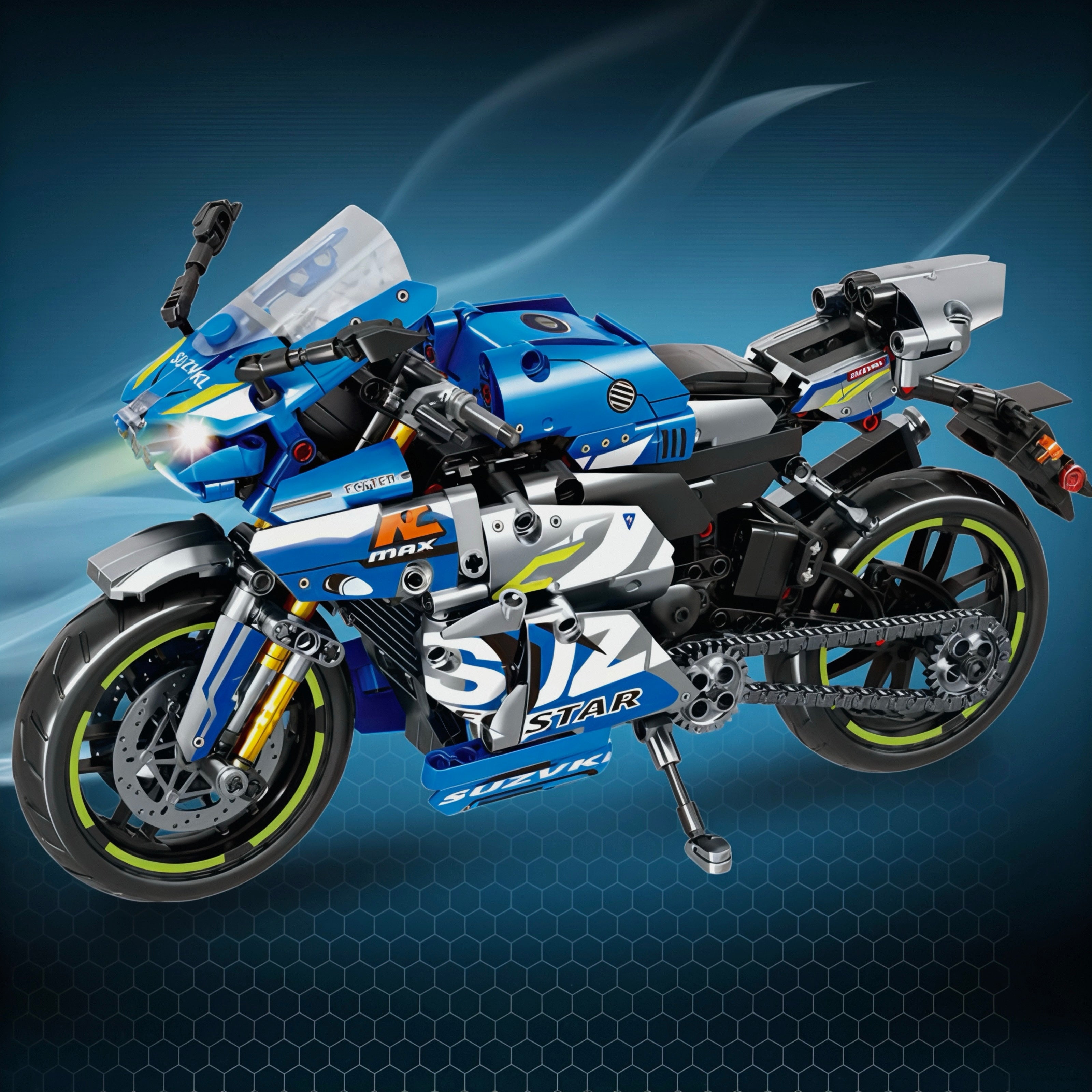 GSX-R600 RACING ICON | 822PCS