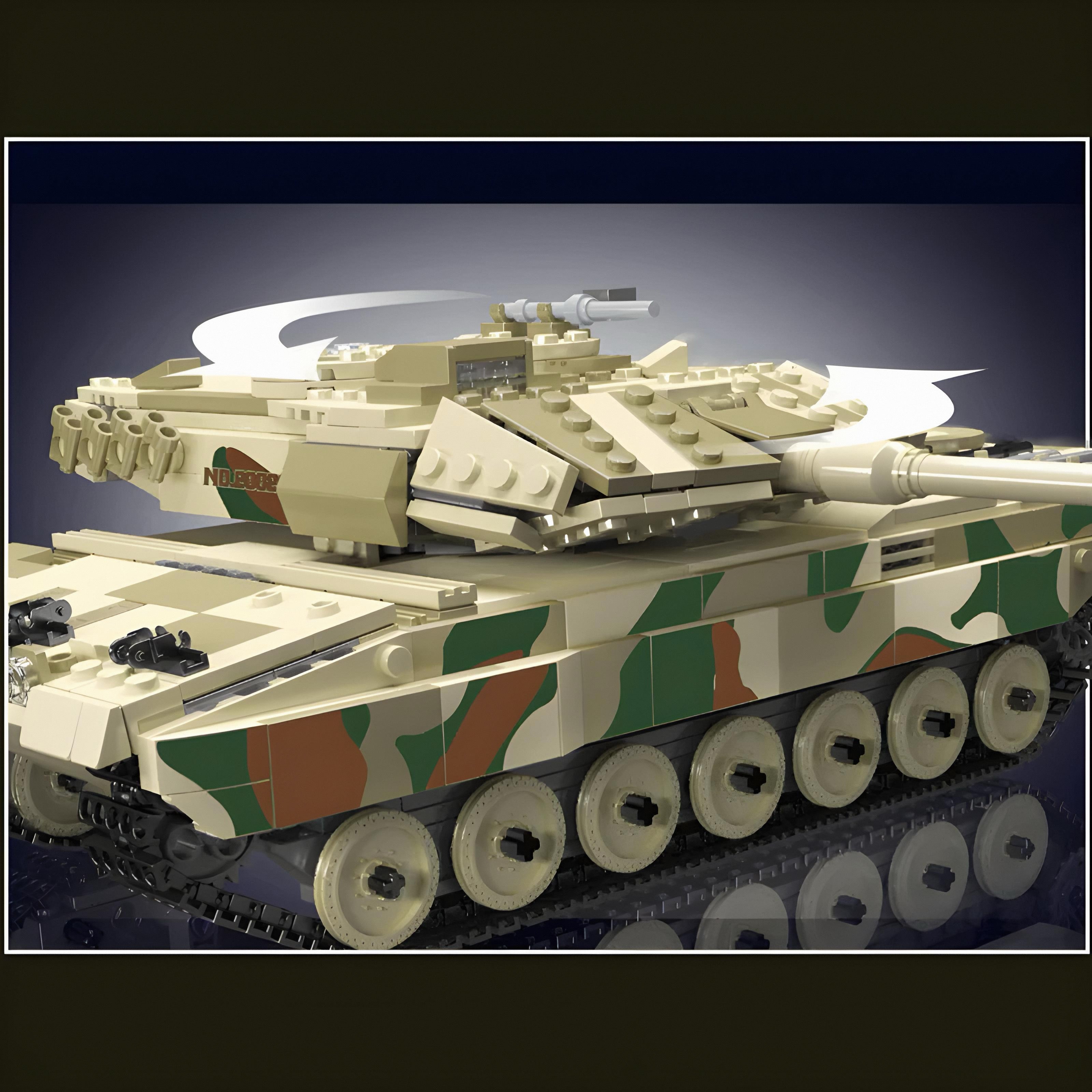 REMOTE CONTROLLED LEOPARD TANK | 1092PCS