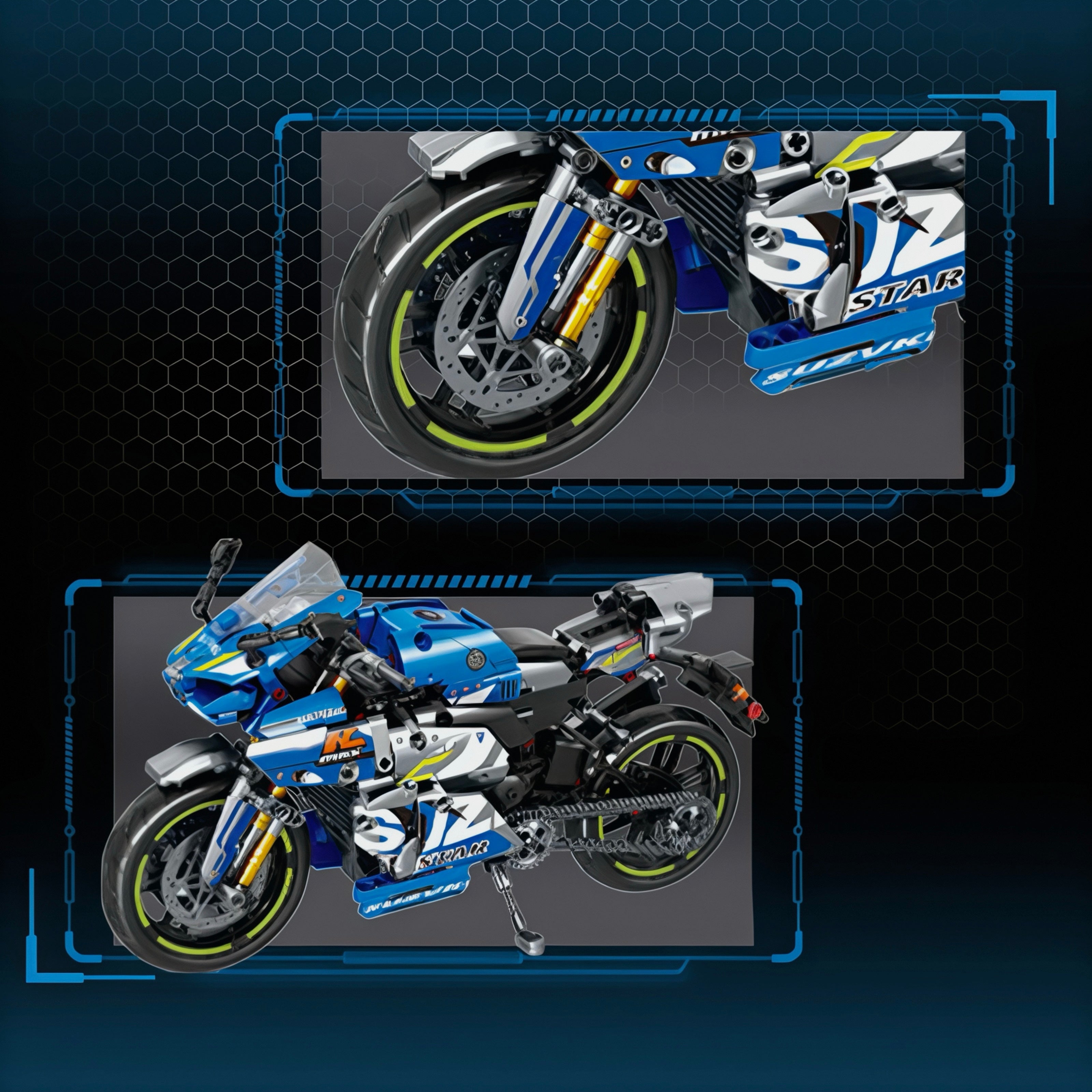 GSX-R600 RACING ICON | 822PCS