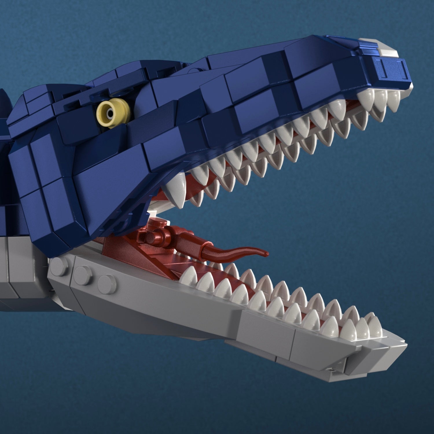 Cyber Mosasaurus | 1028pcs