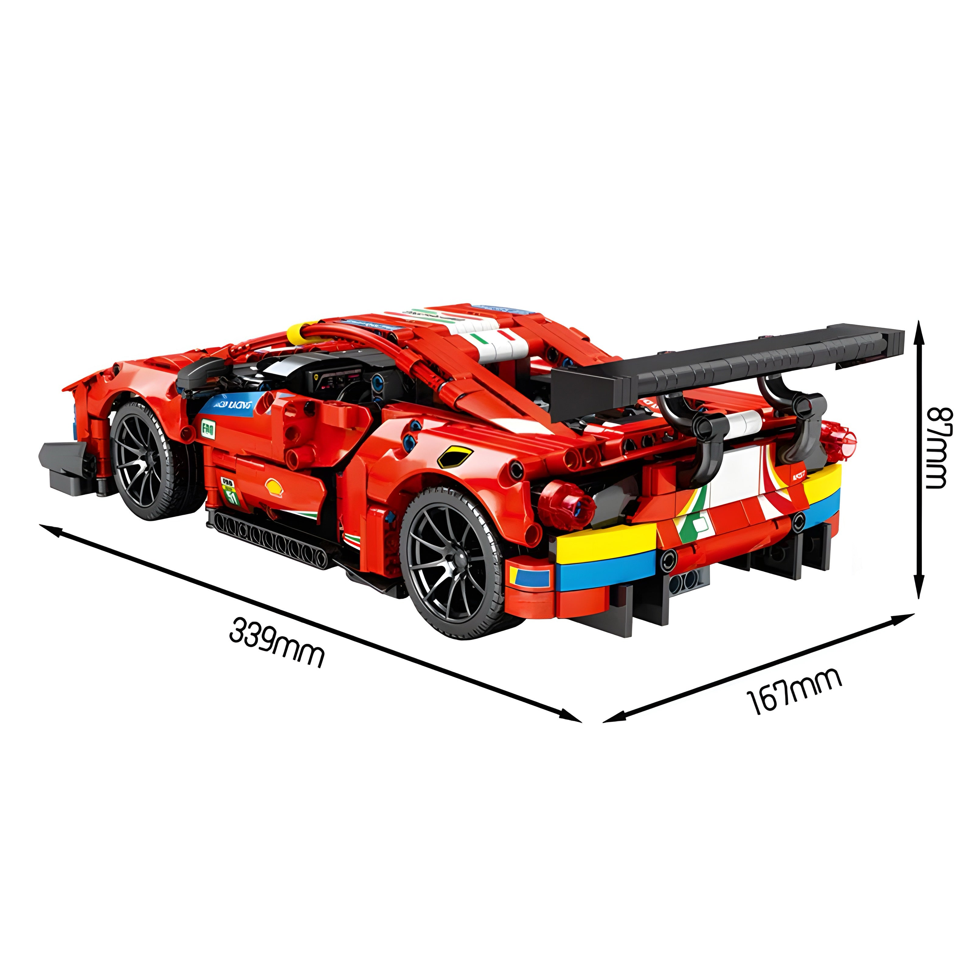 REMOTE CONTROLLED 488 GTE | 1206PCS