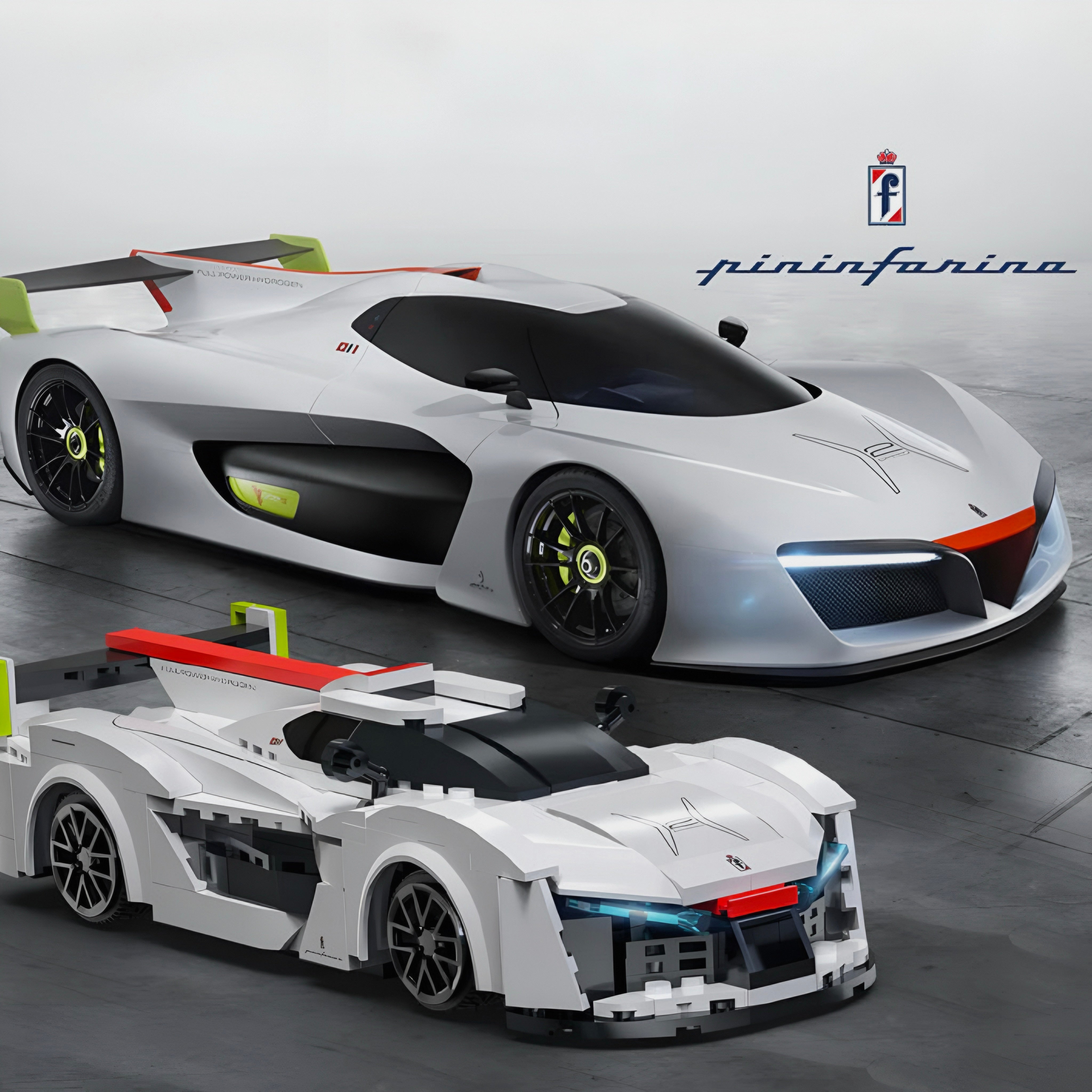 REMOTE CONTROLLED PININFARINA H2 SPEED | 296PCS