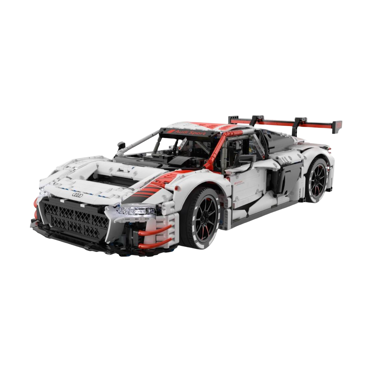 Roll cage, LED lights and a rotating V10