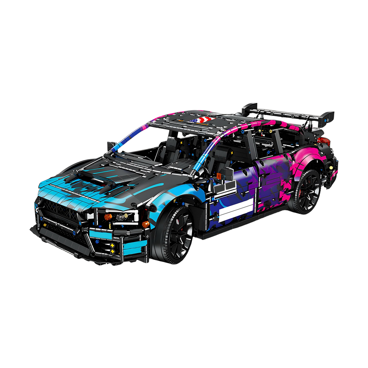 Four-wheel drive with front and rear differentials
