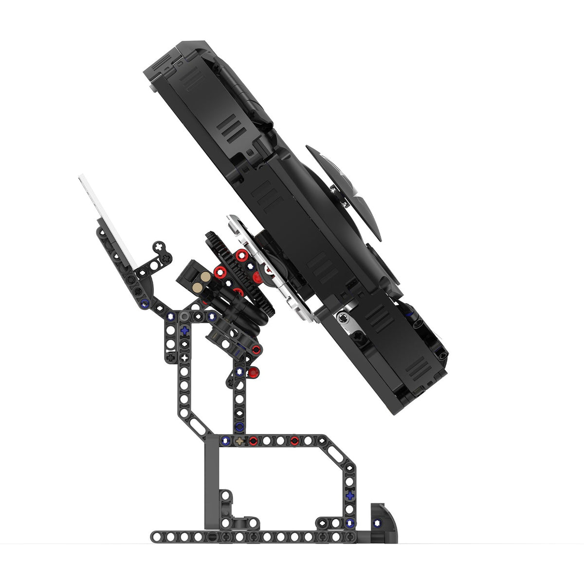 Digital Dash Racing Steering Wheel brick model, side view