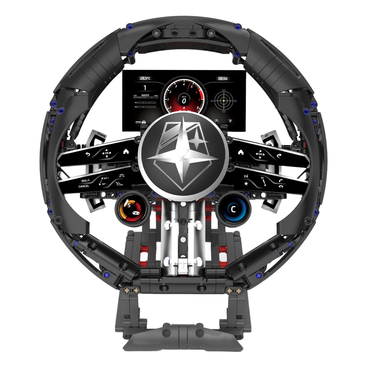 Digital Dash Racing Steering Wheel