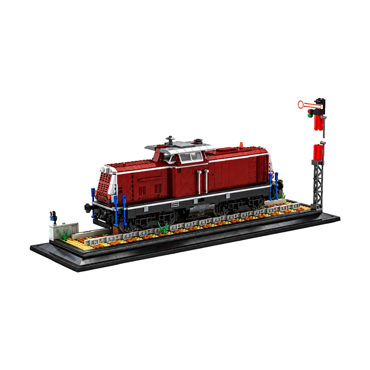 German Class 211 Diesel Locomotive brick model