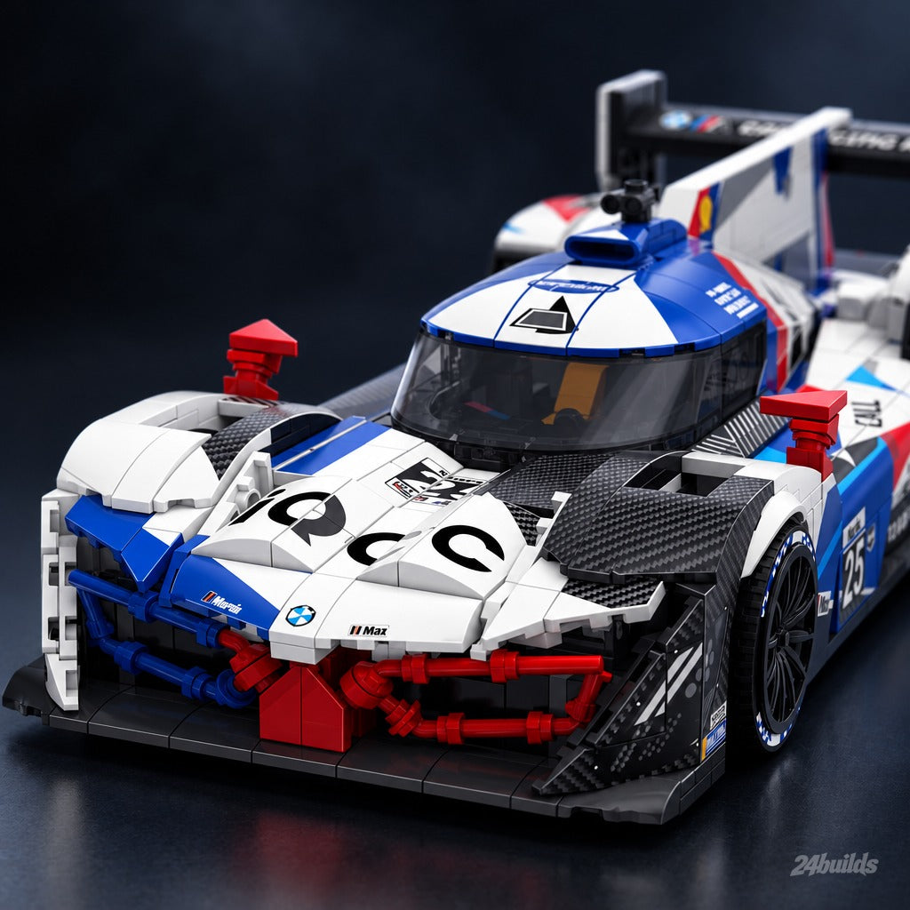 German Endurance Prototype brick model, front nose with livery