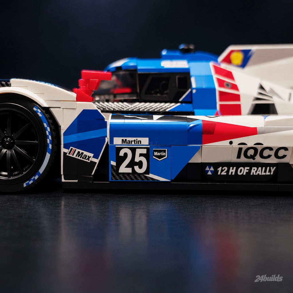 German Endurance Prototype brick model, side livery with number 25