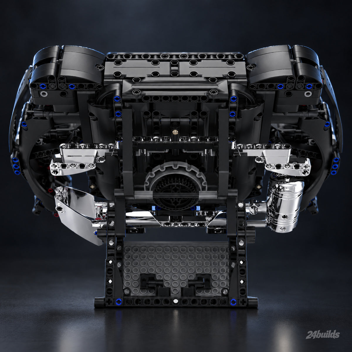 German Grand Prix Steering Wheel: silver shift paddles behind the grips