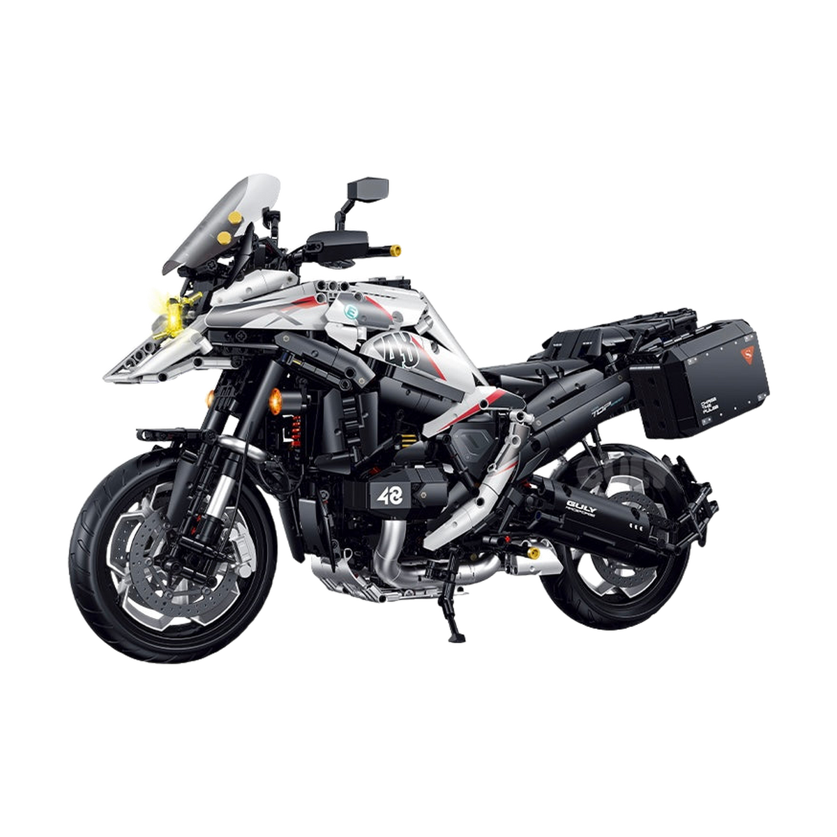 Une routière de 51 cm à suspension fonctionnelle