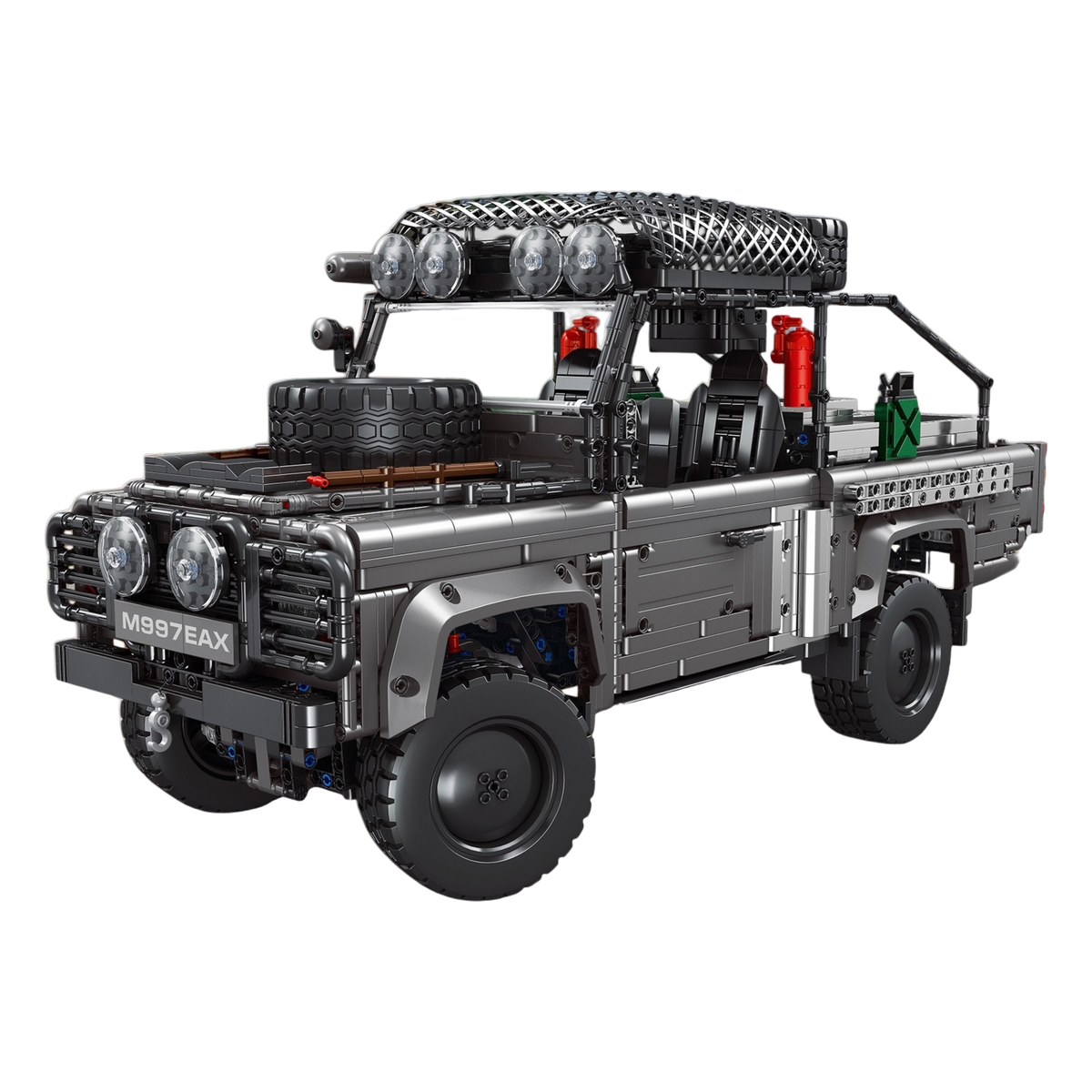 Britischer V8 Pick-Up Off-Roader, Gunmetal Edition