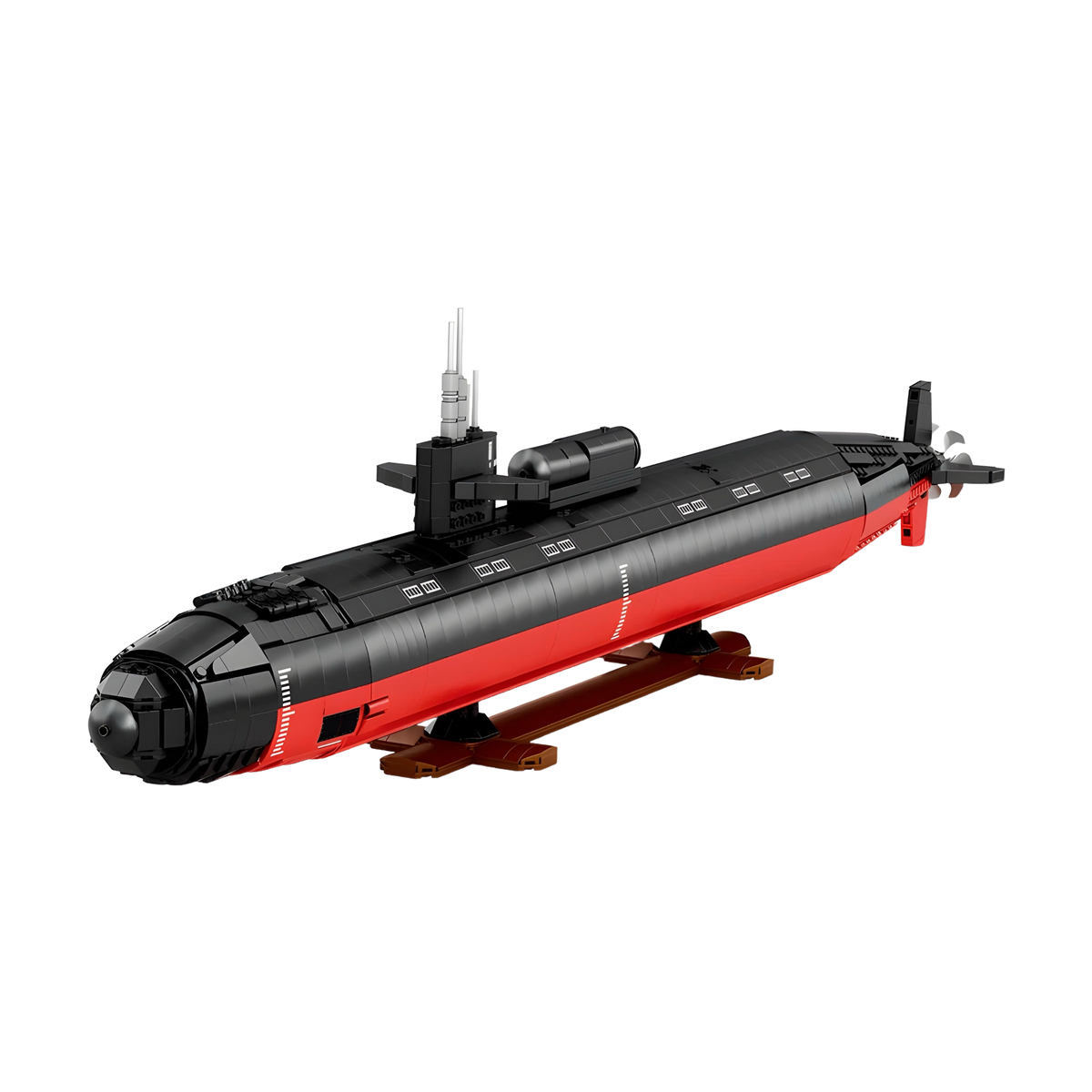 Remove the hull sides to see the control room