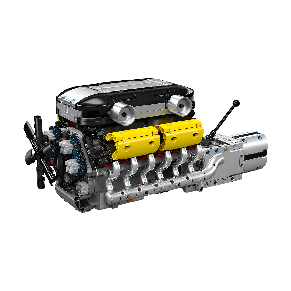Motorised Italian V12 Engine brick model