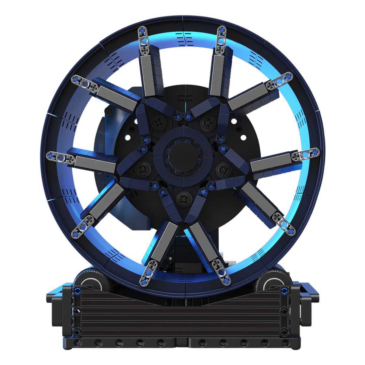 Motorised Ten-Spoke Hypercar Wheel Hub