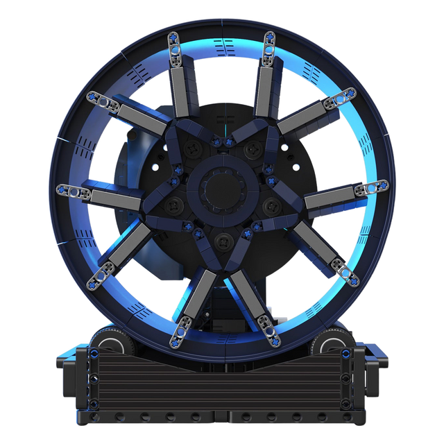 Motorised Ten-Spoke Hypercar Wheel Hub