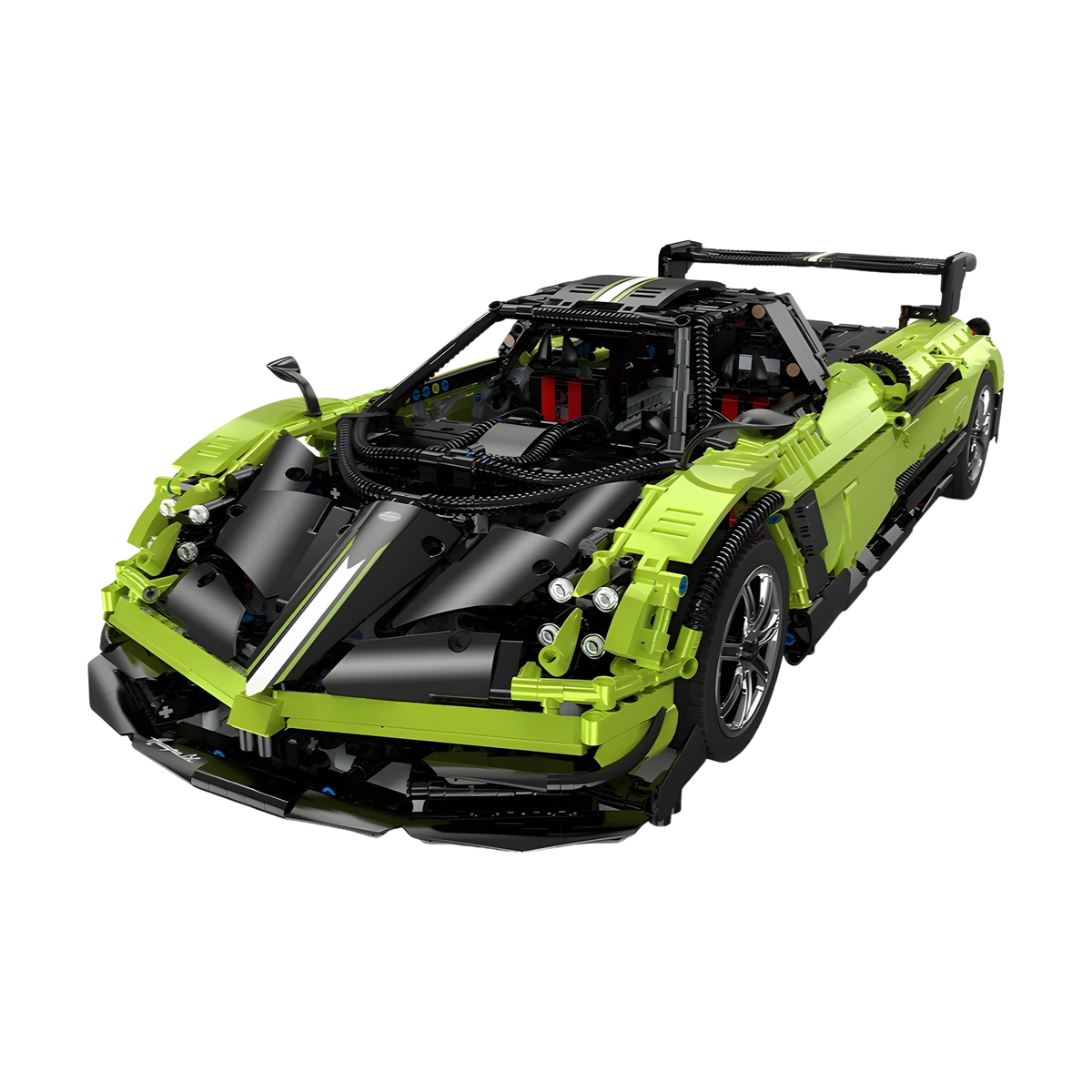 Huayra-style doors open on a 61 cm hypercar