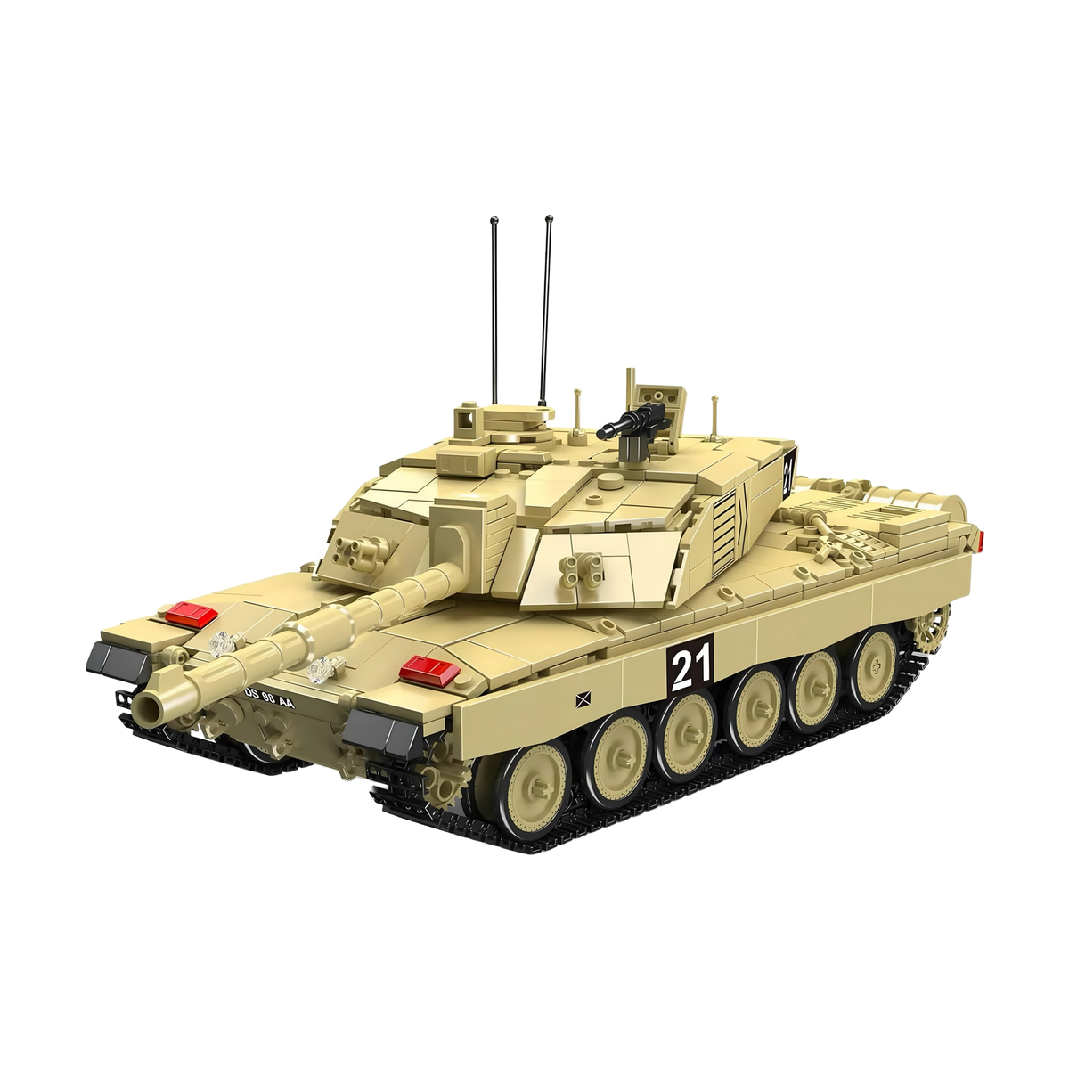 A detachable turret that turns 360° by remote