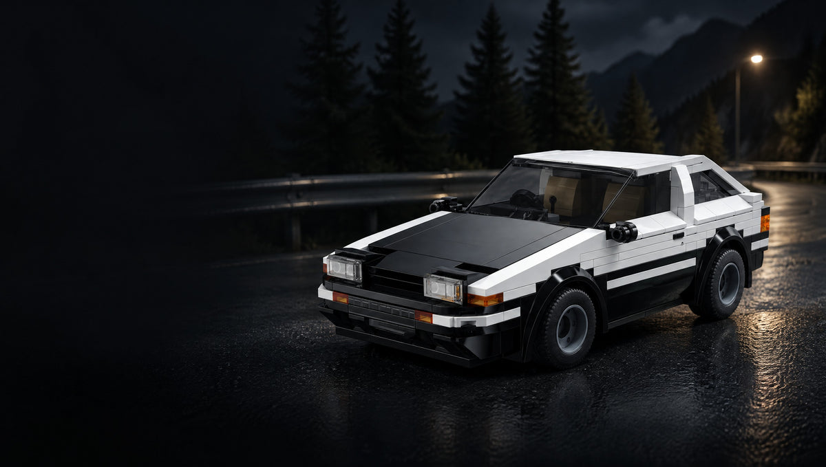 A two-tone AE86 you can drive by remote
