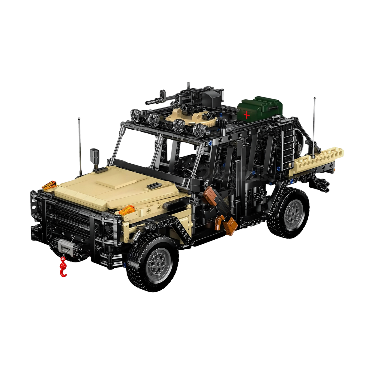A tactical off-roader you drive by remote or app