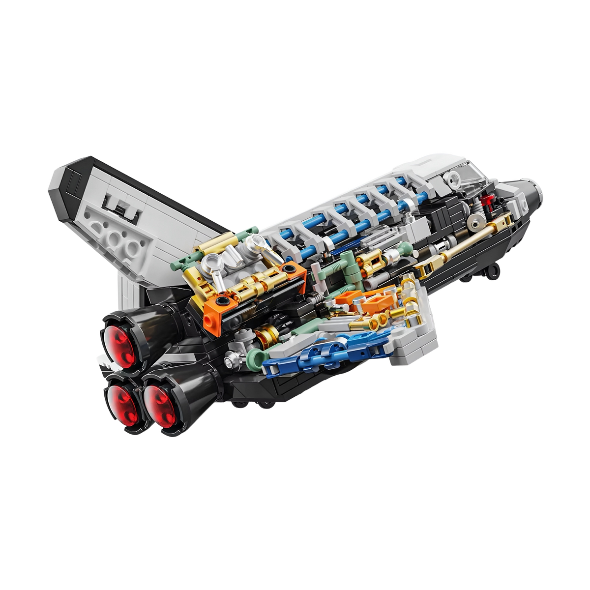 Space Shuttle Discovery Cutaway