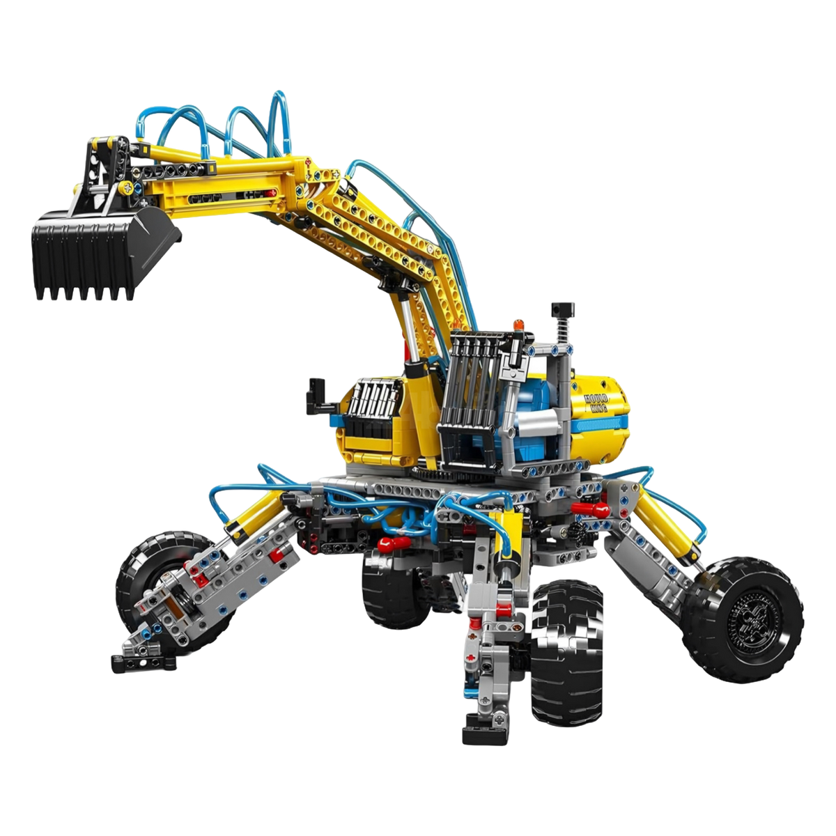 Pneumatic All-Terrain Excavator