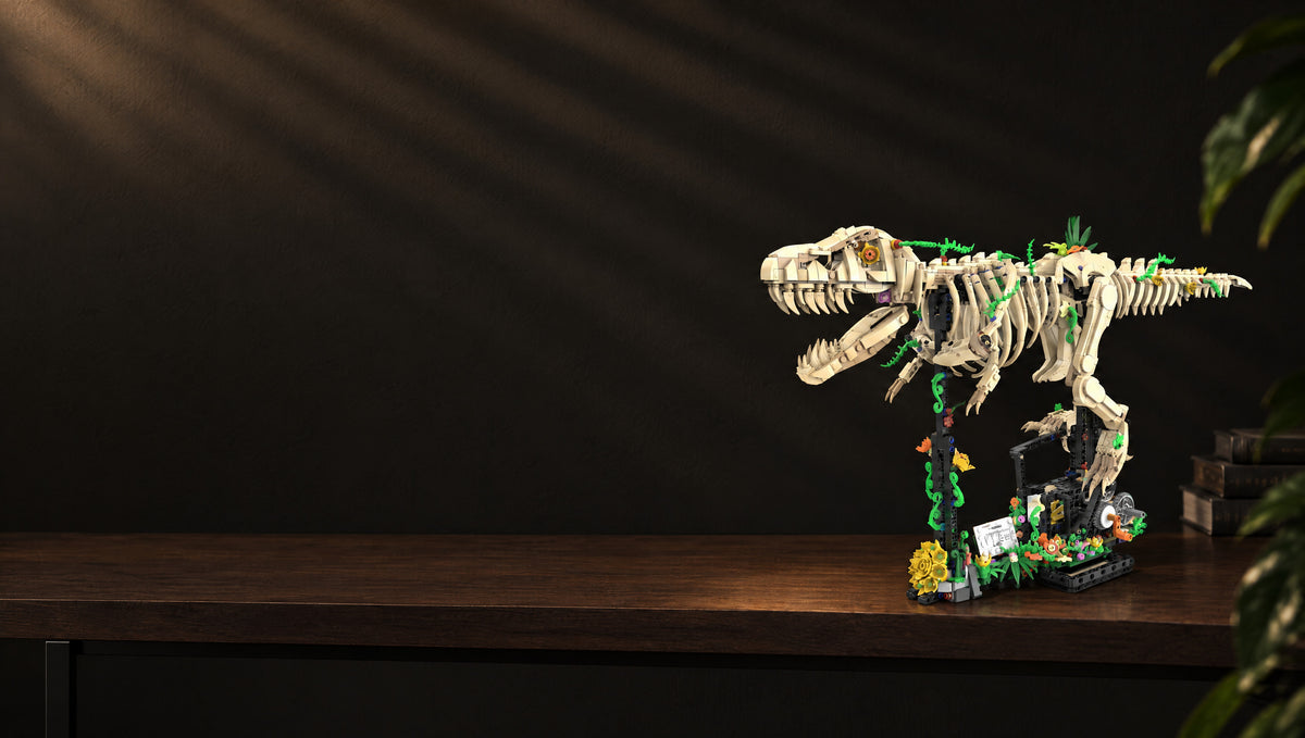 Turn the crank and the skeleton walks