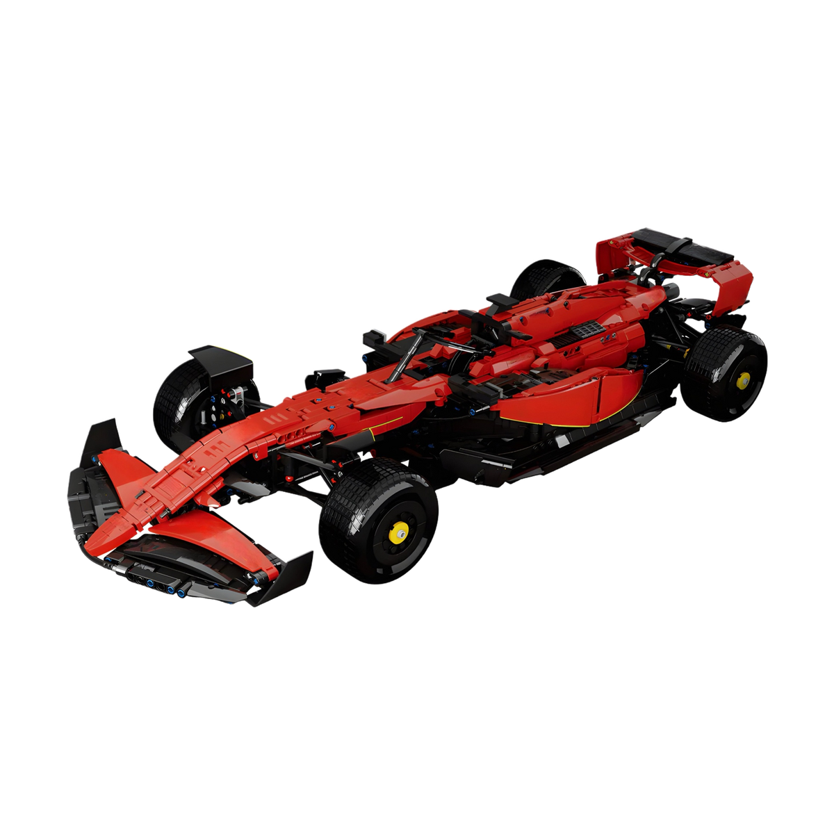 A V6 with rotating pistons behind the halo