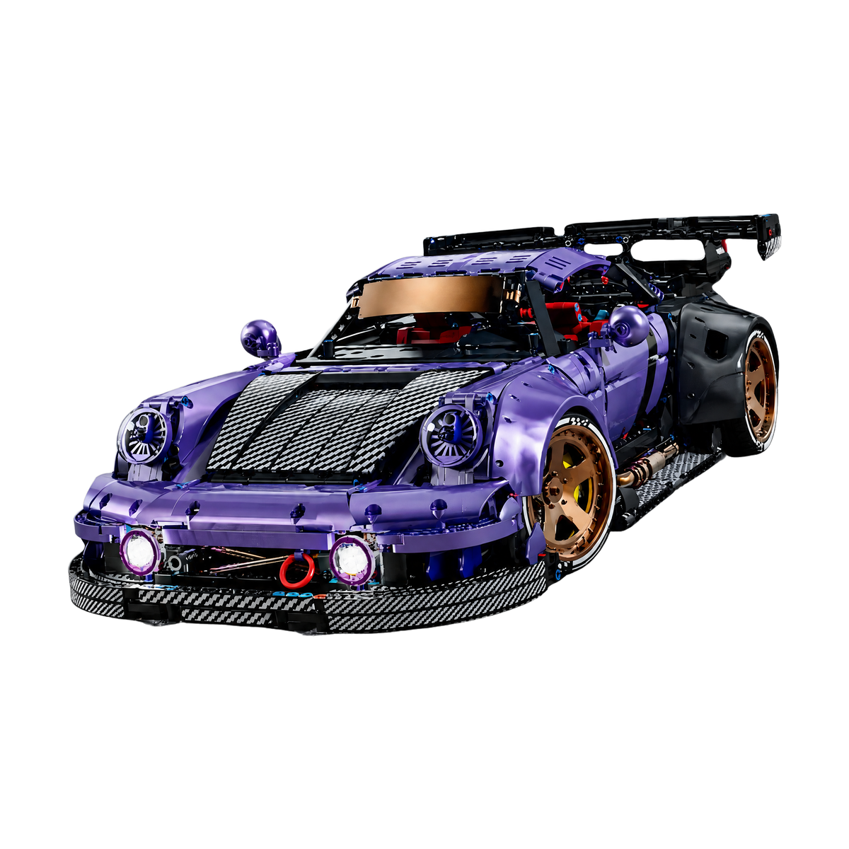 The Ultimate German Widebody GT Racer brick model