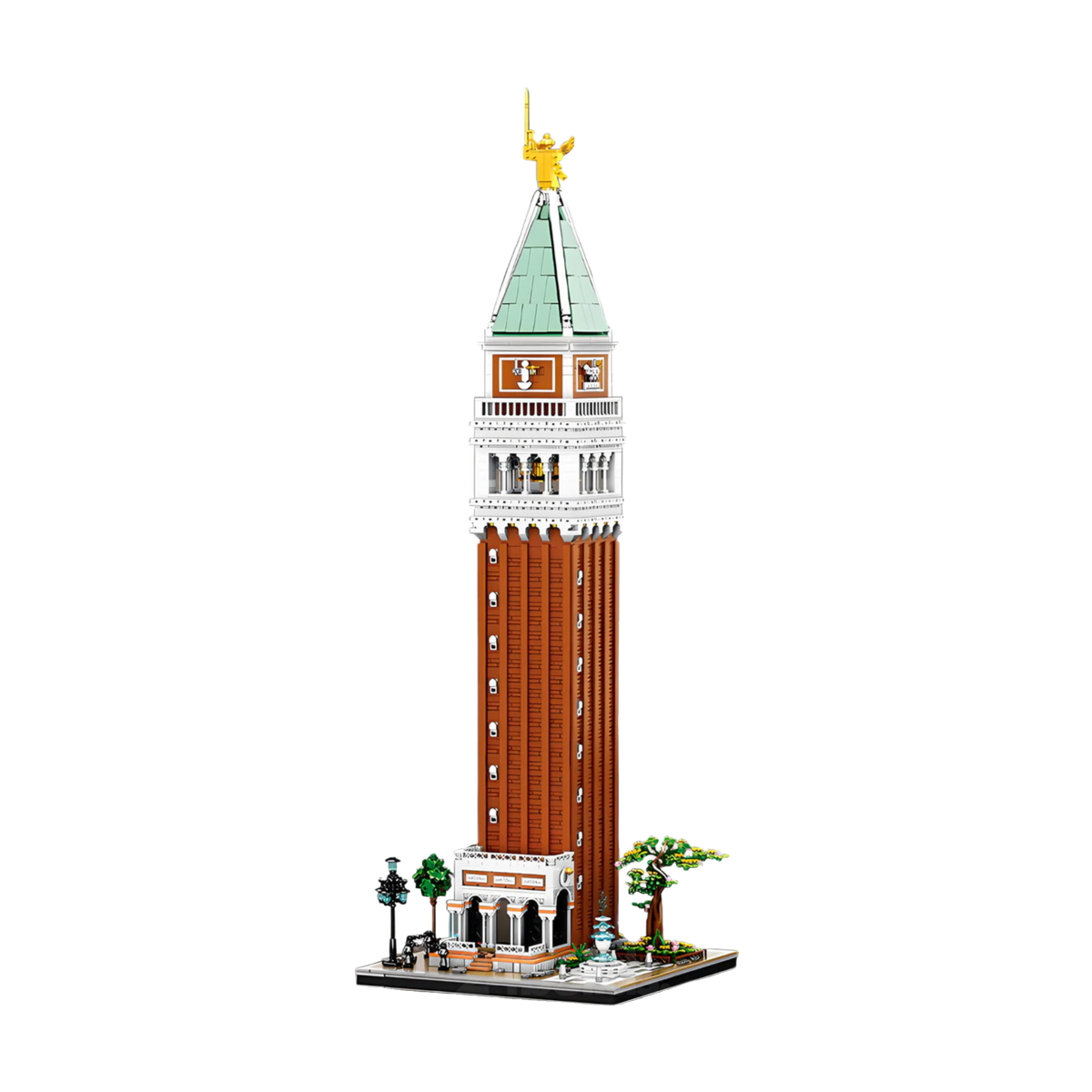 A 98 cm bell tower crowned by an angel